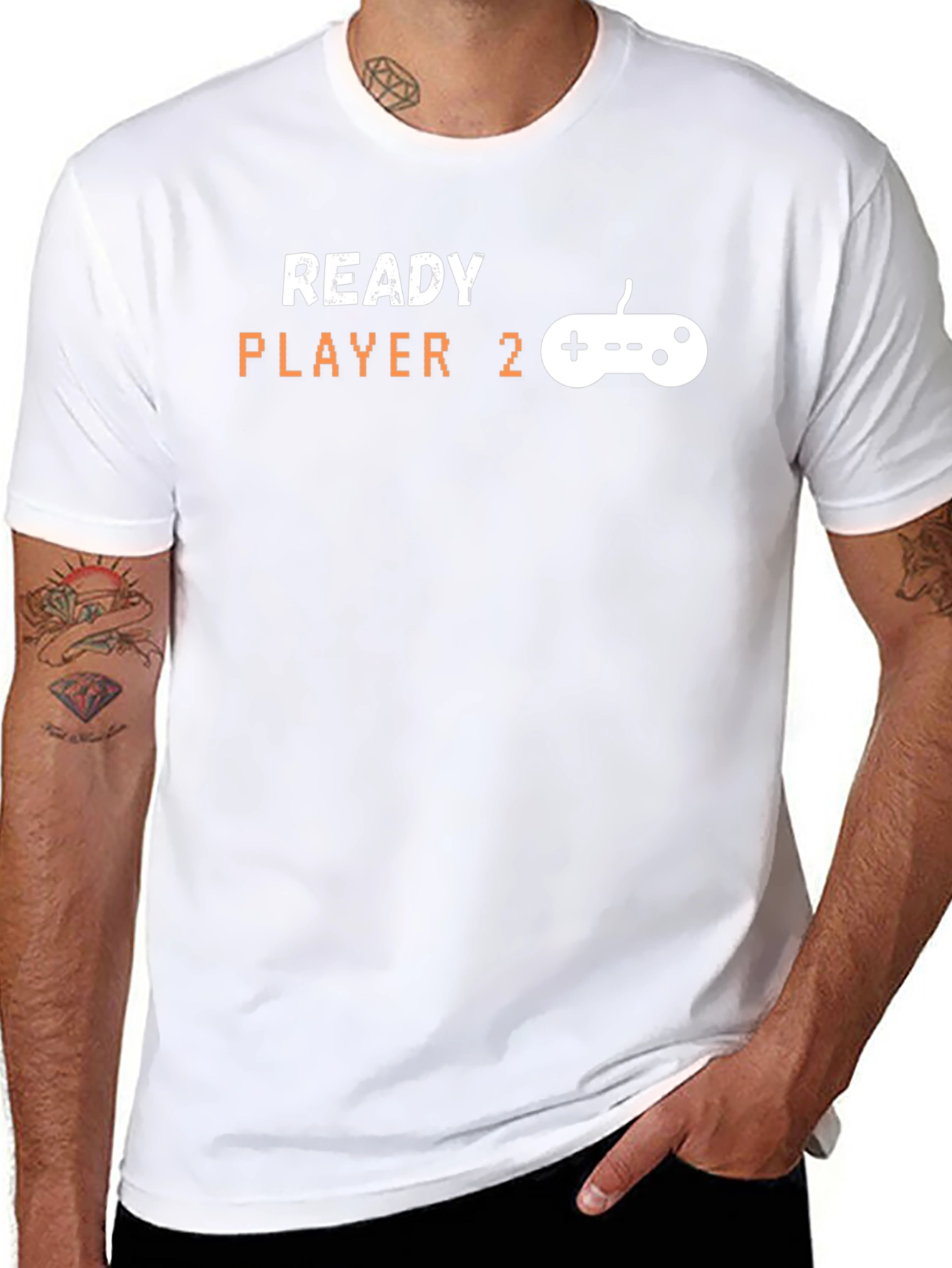 Ready Player 2 Gaming T-Shirt - Black