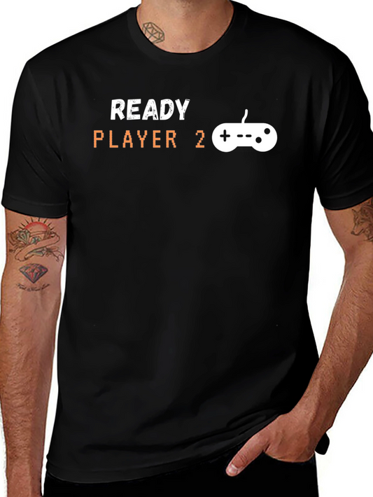Ready Player 2 Gaming T-Shirt - Black