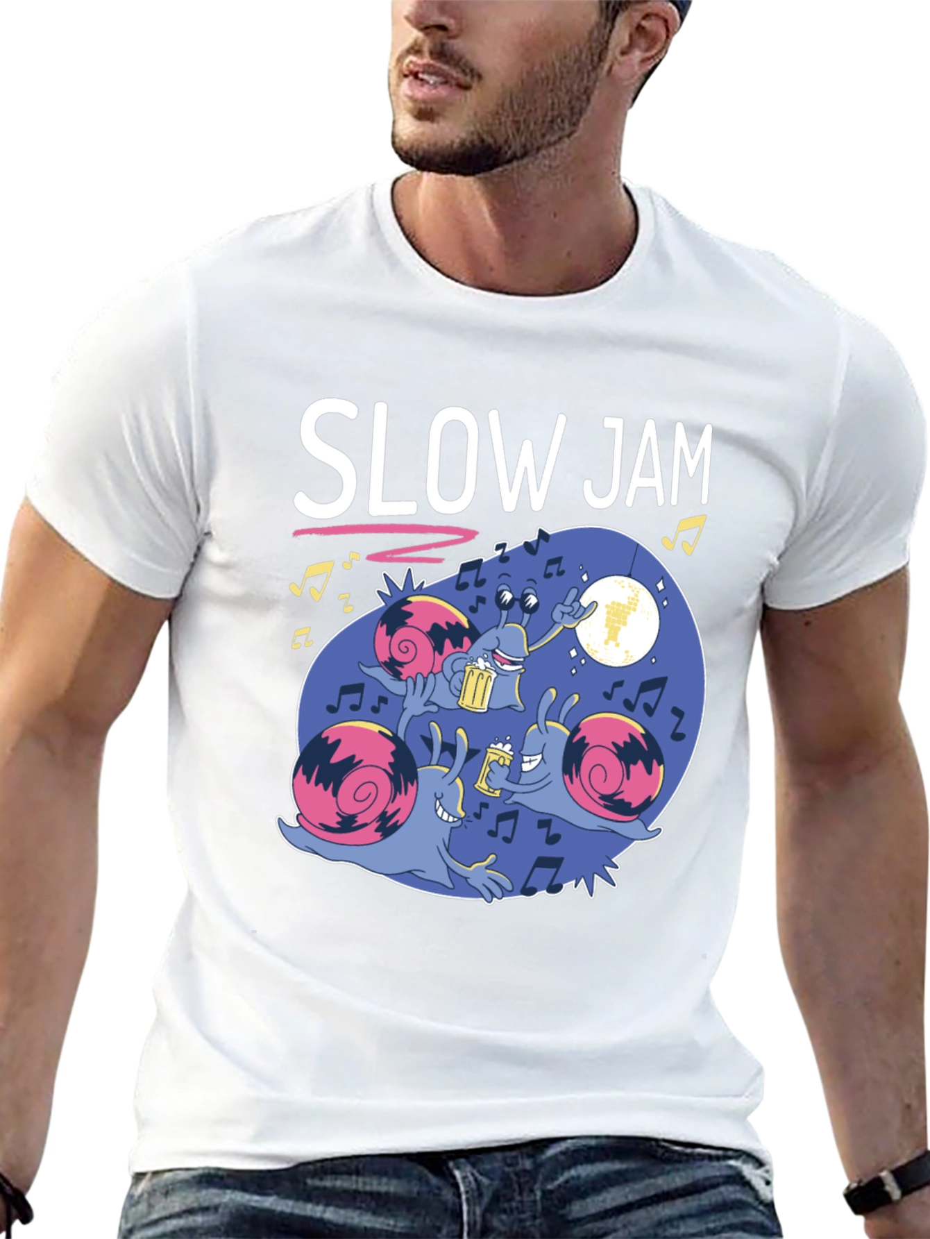 Slow Jam Snail T-Shirt