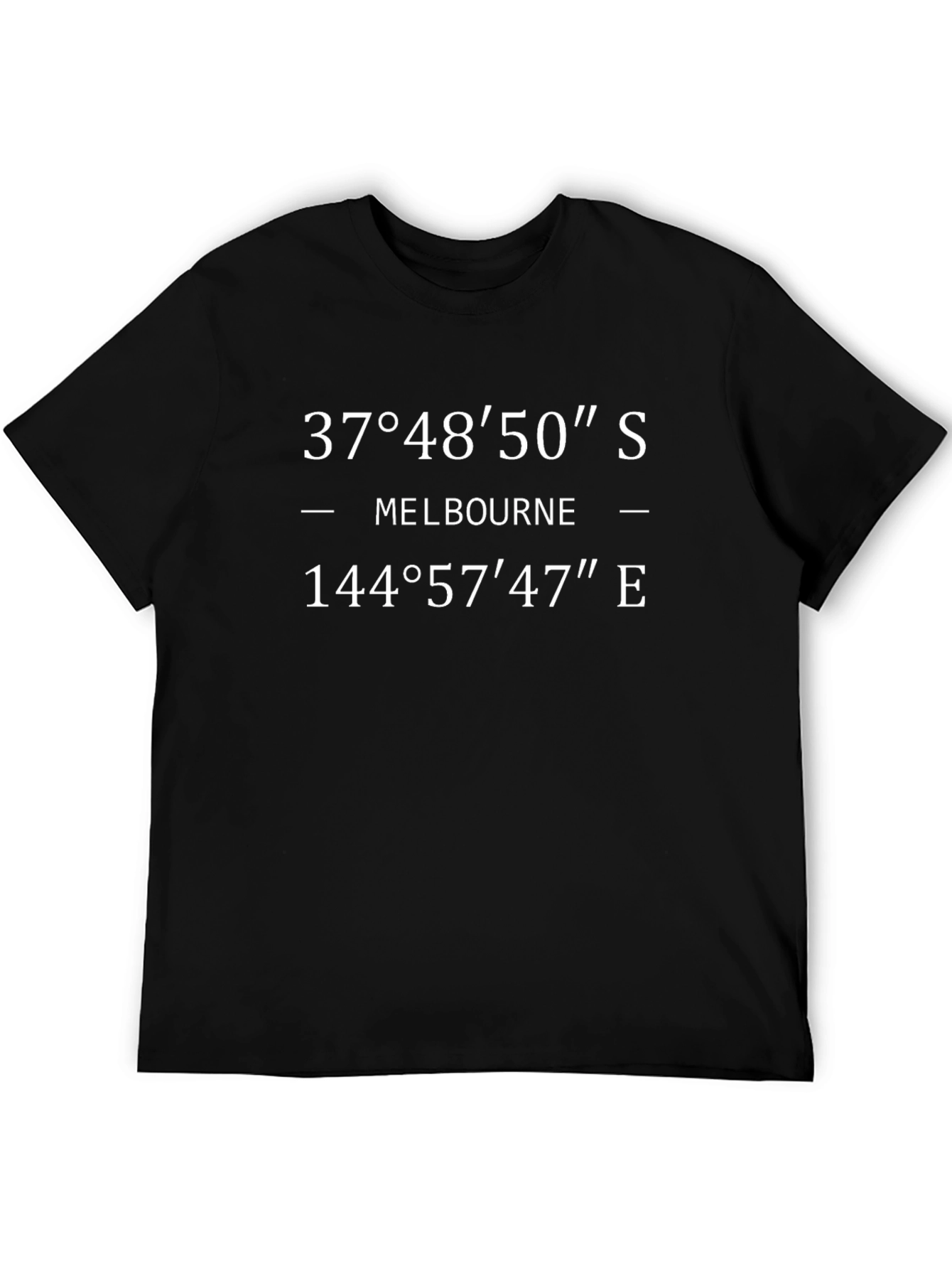 Melbourne Coordinates Graphic Tee