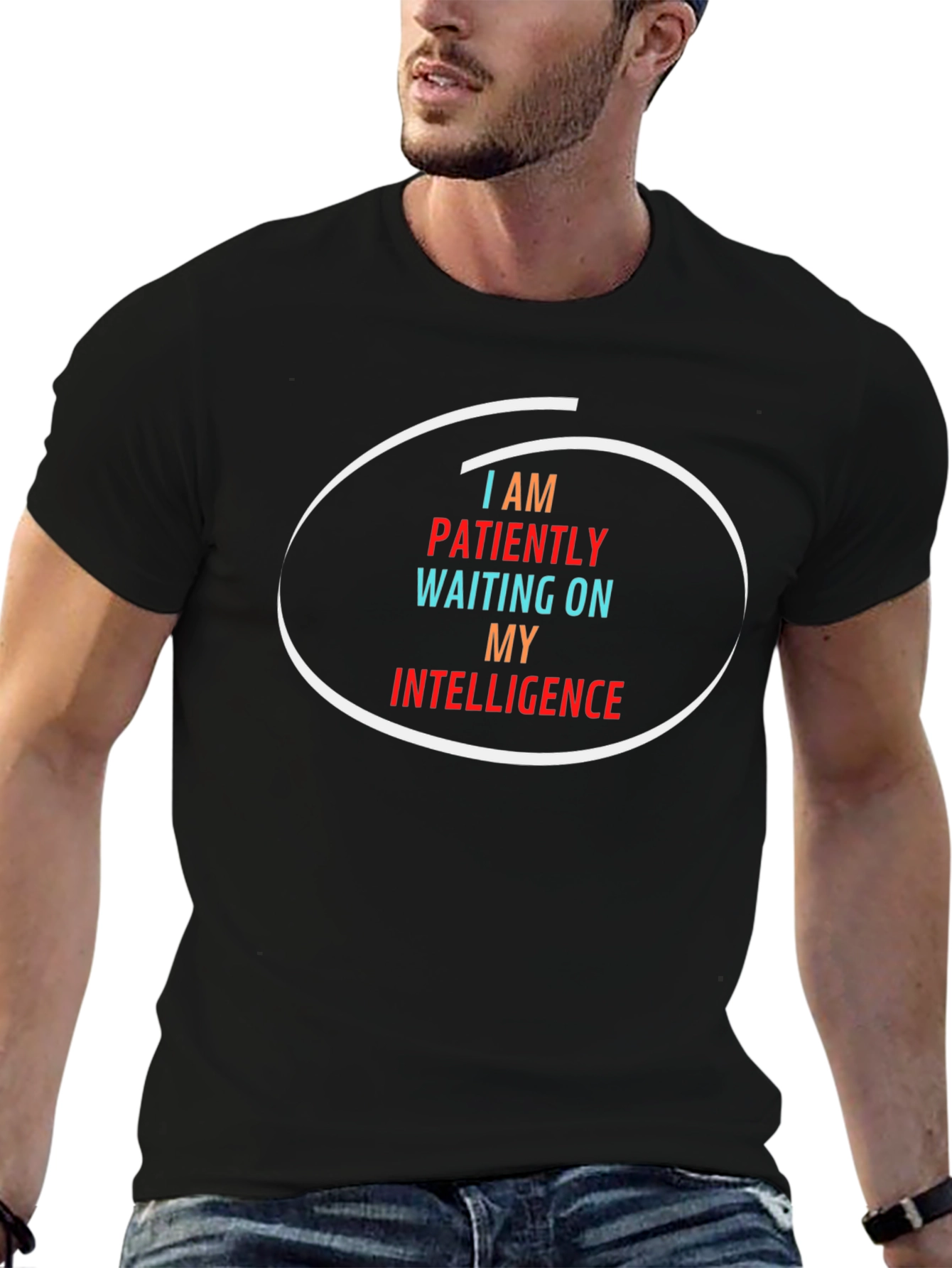Funny Intelligence Sarcastic Graphic T-Shirt