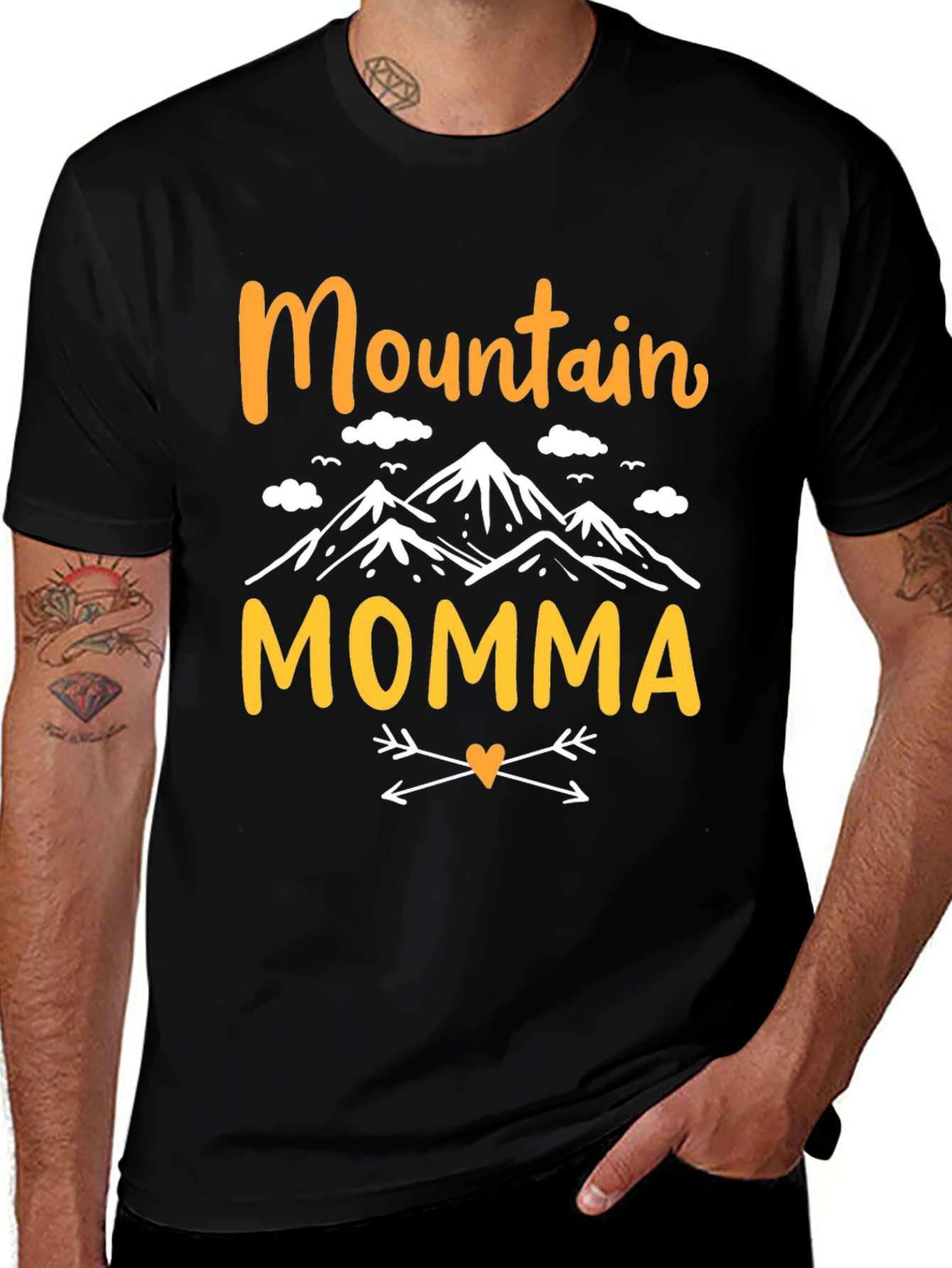 Mountain Momma Black T-Shirt