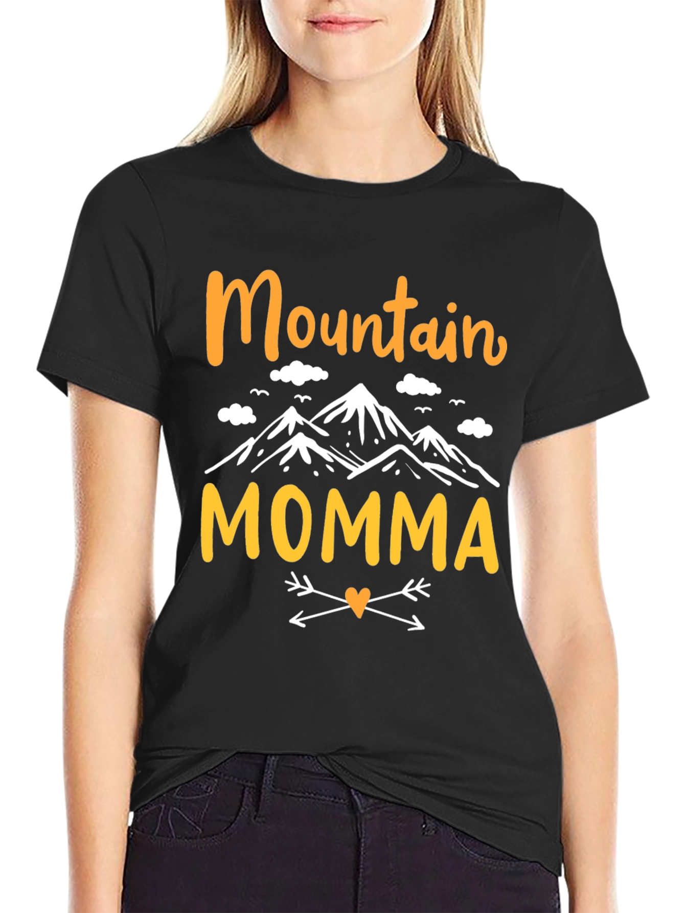 Mountain Momma Black T-Shirt