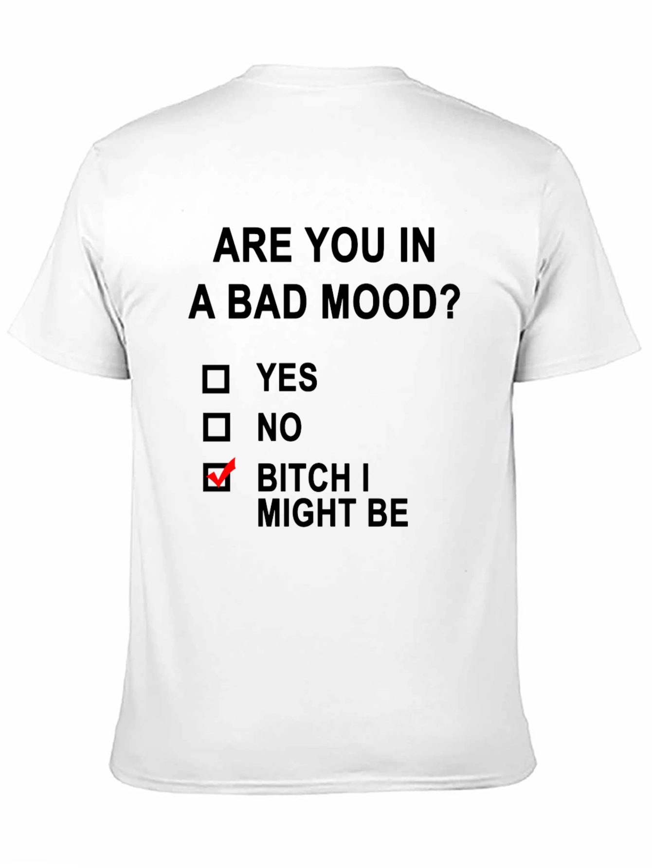 Humorous Mood T-Shirt: Bitch I Might Be