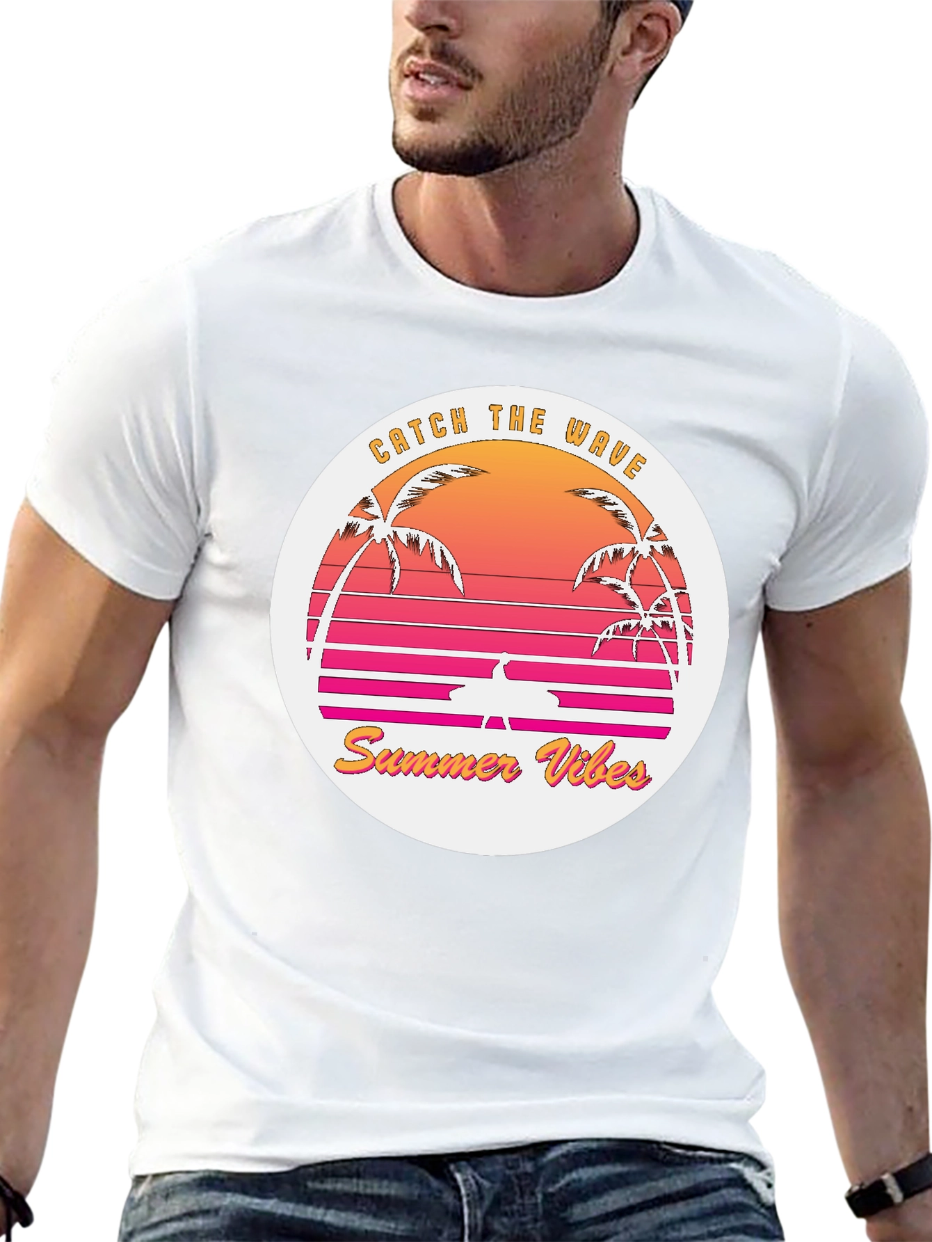 Catch the Wave T-Shirt - Summer Vibes