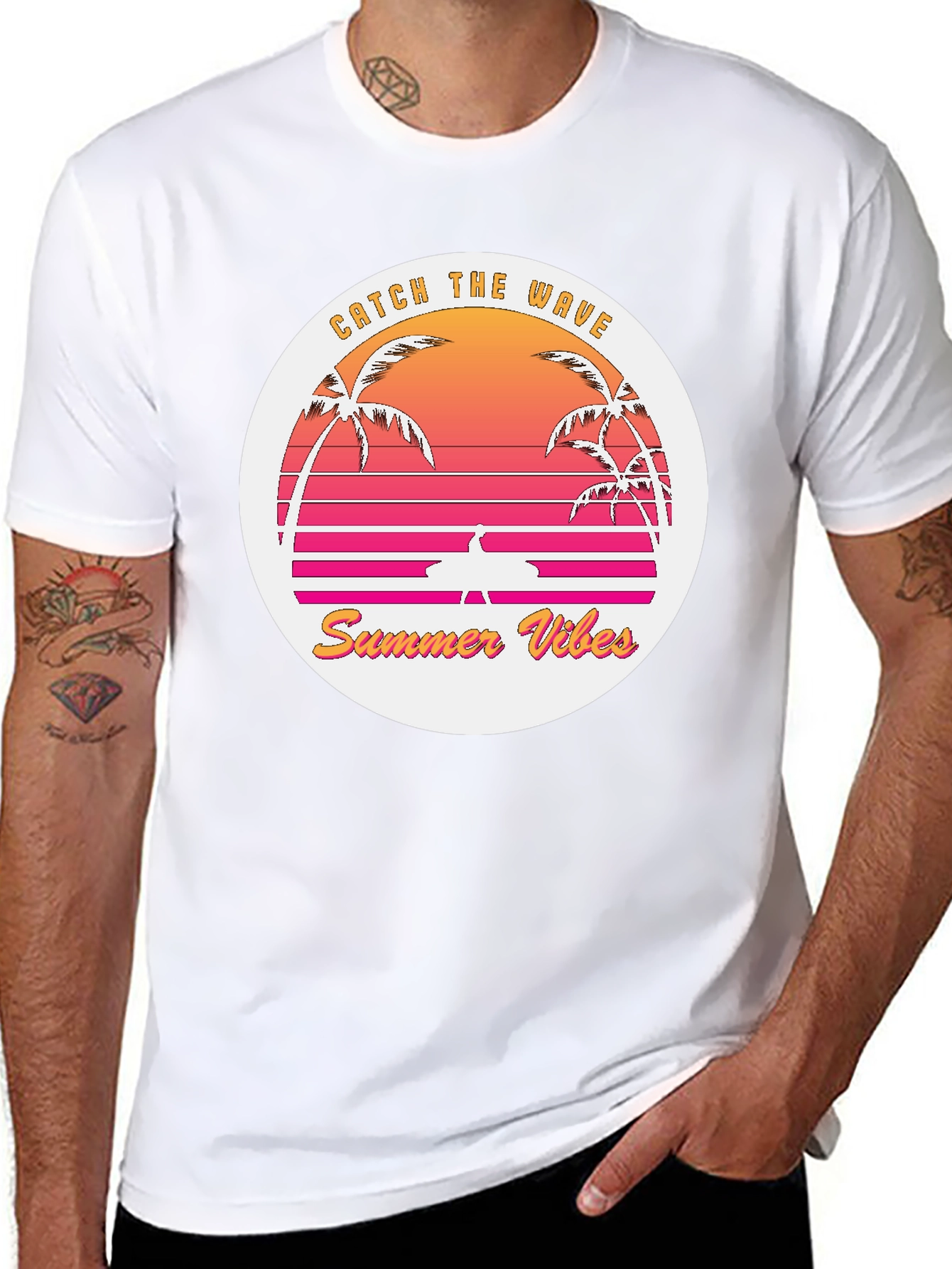 Catch the Wave T-Shirt - Summer Vibes
