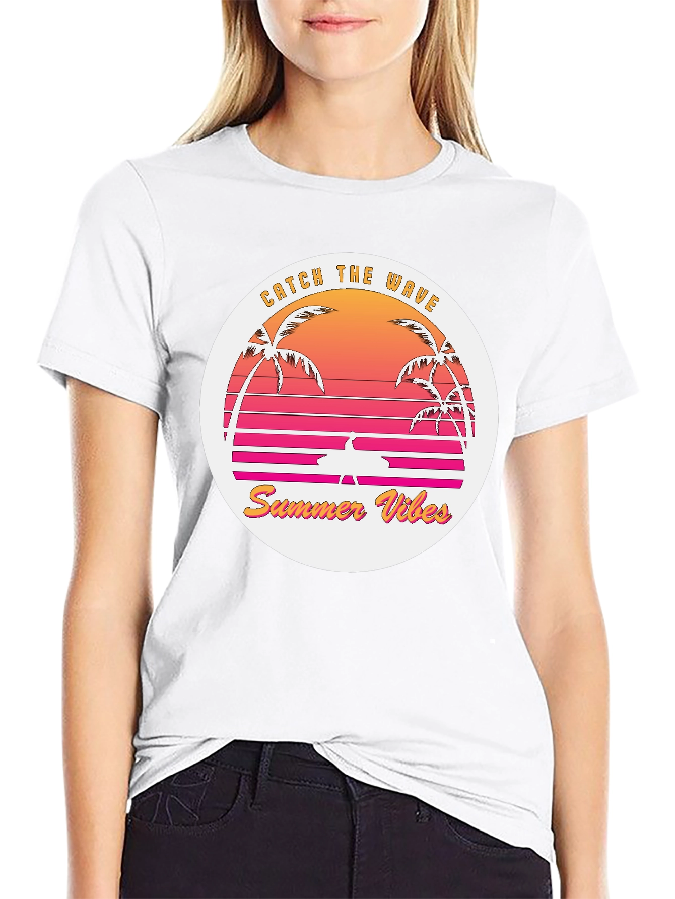 Catch the Wave T-Shirt - Summer Vibes
