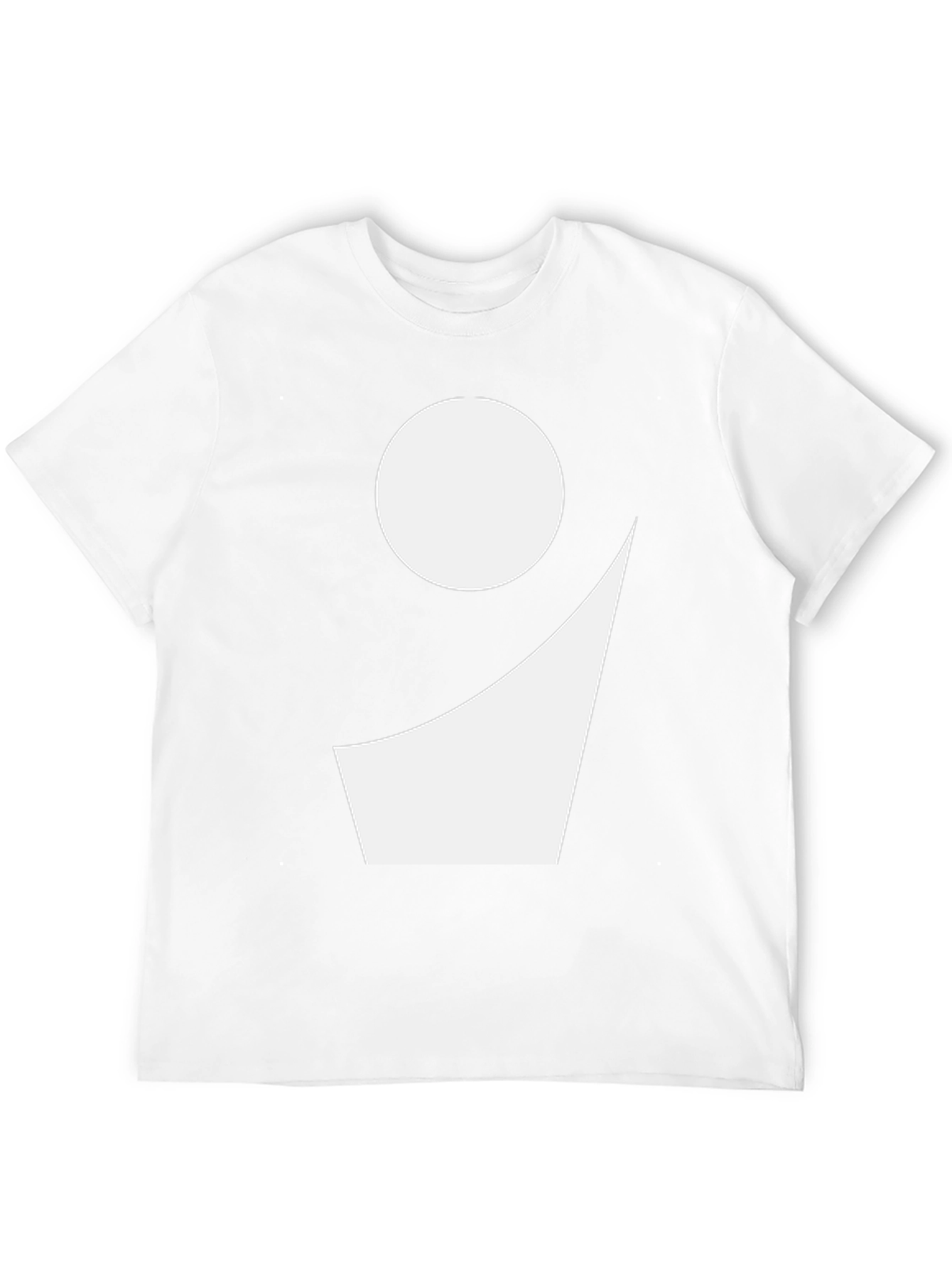Modern Geometric Graphic T-Shirt