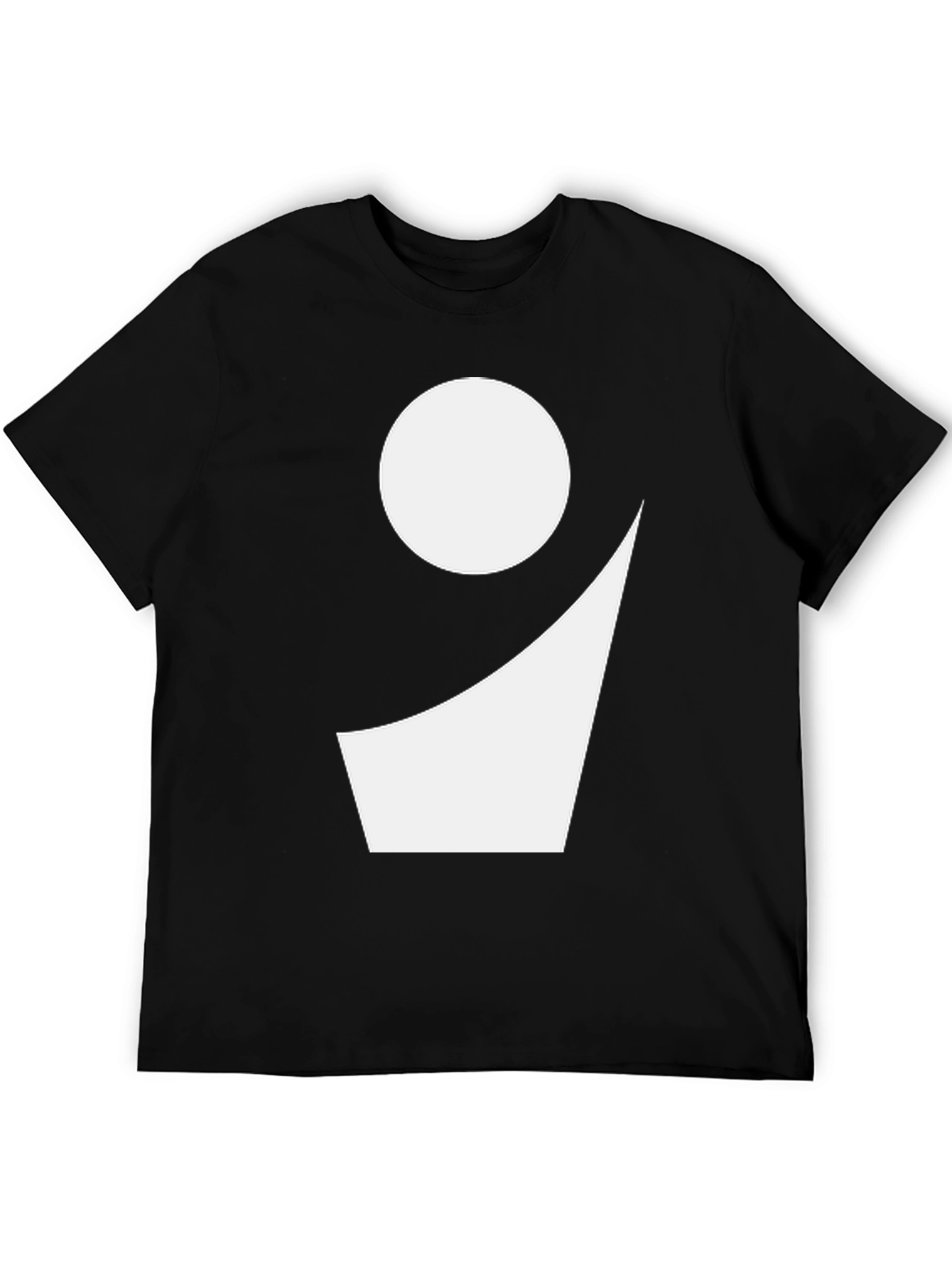 Modern Geometric Graphic T-Shirt