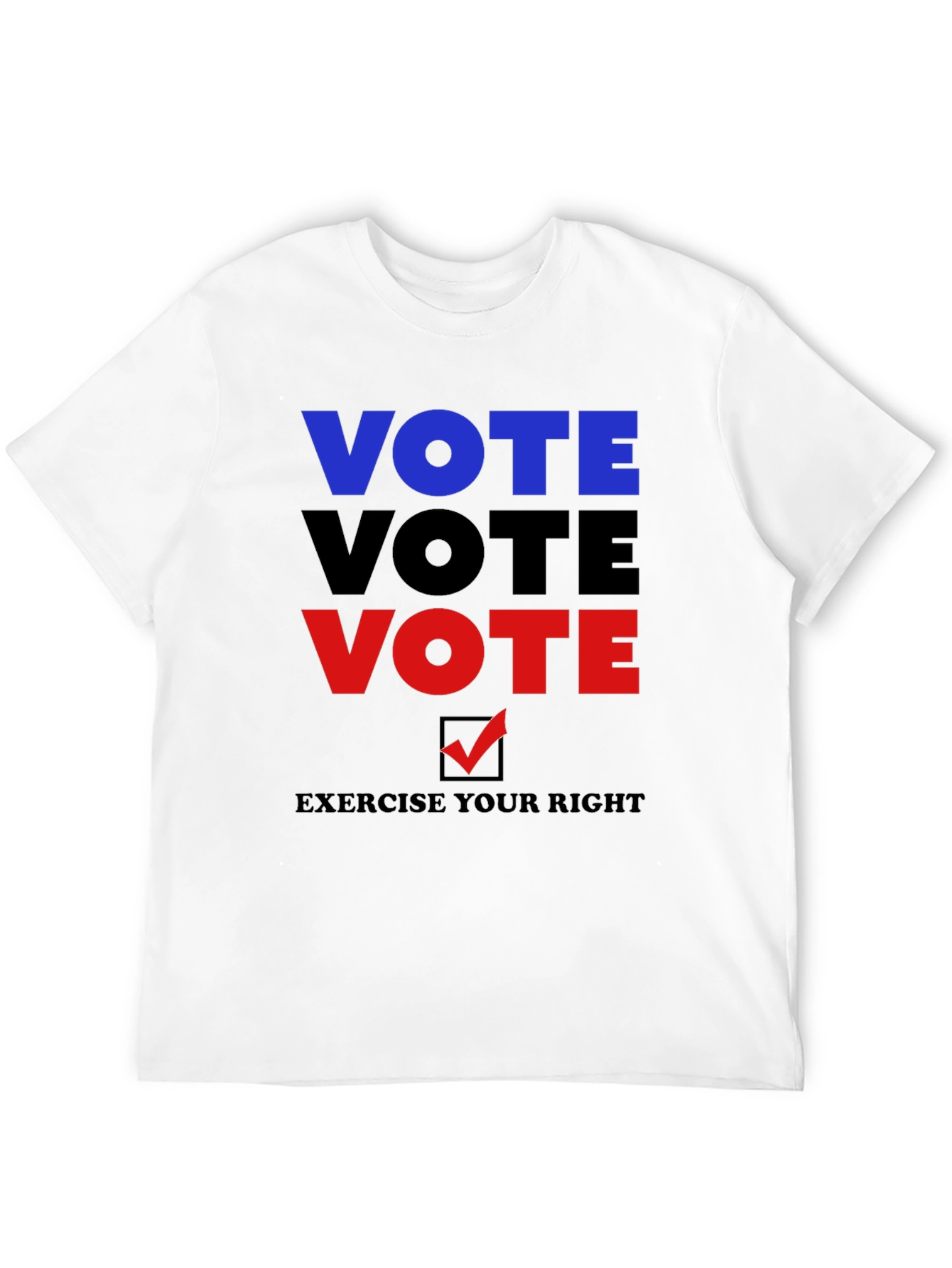 Vote Graphic Tee - Exercise Your Right!