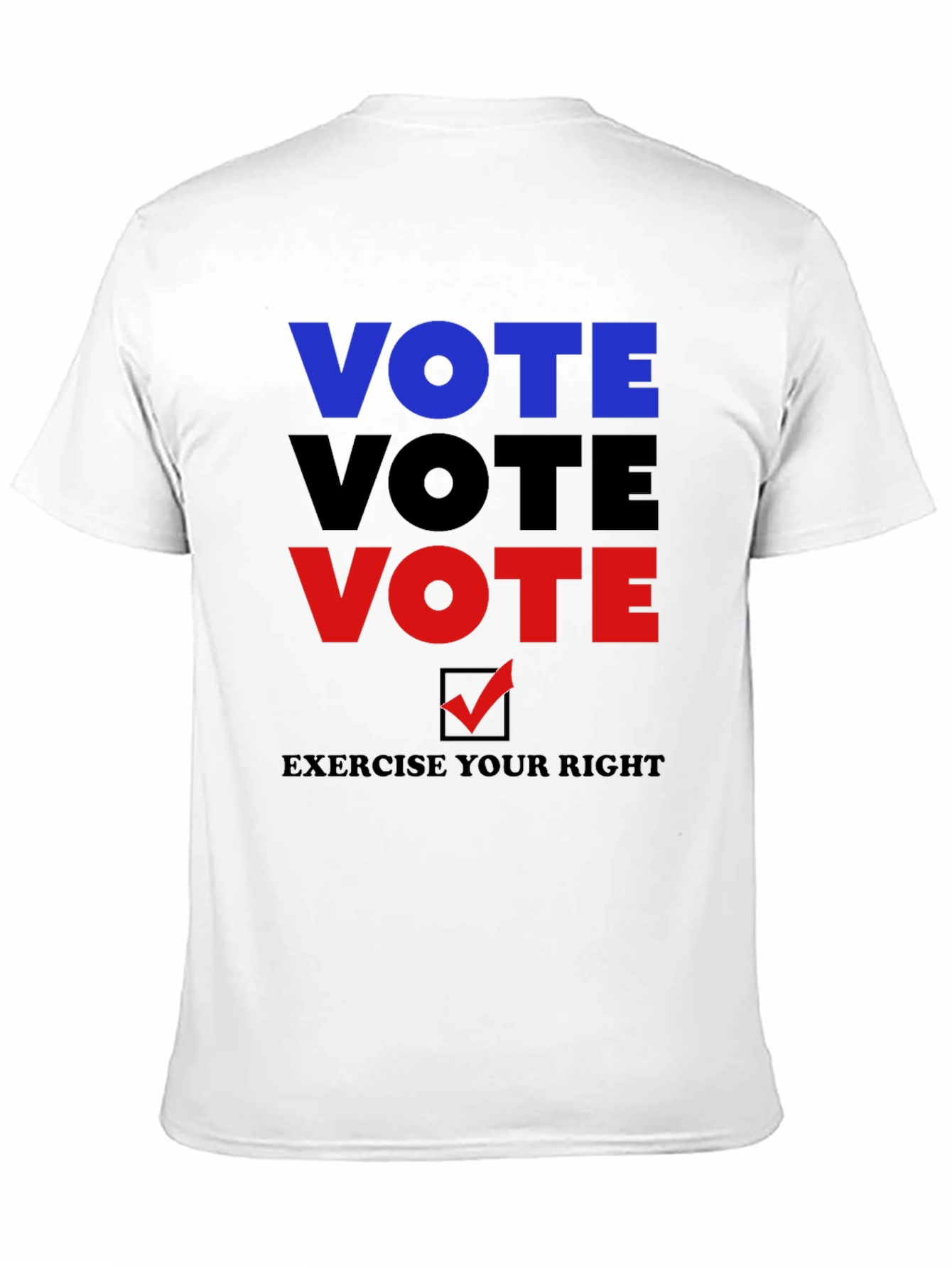 Vote Graphic Tee - Exercise Your Right!