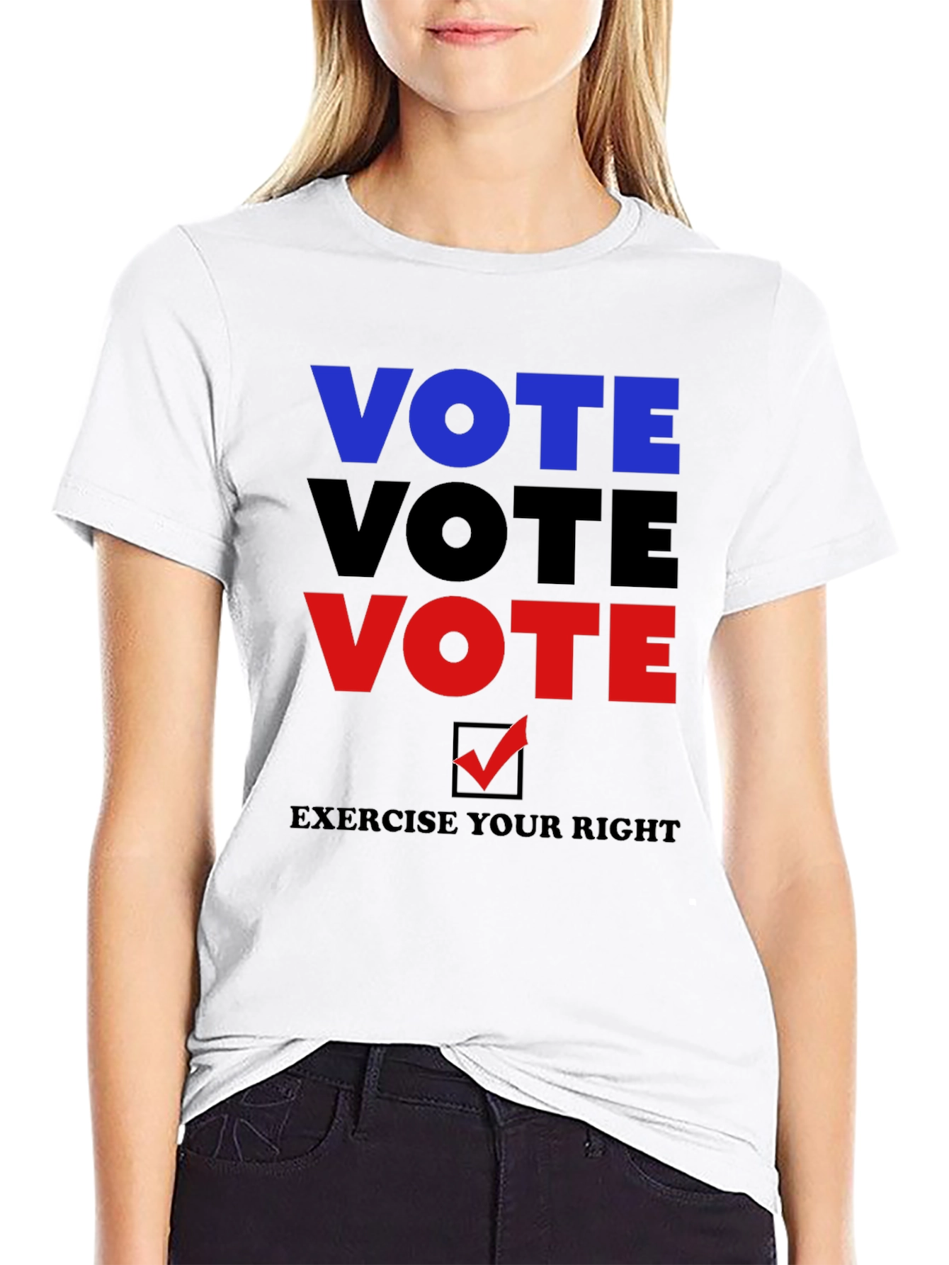 Vote Graphic Tee - Exercise Your Right!