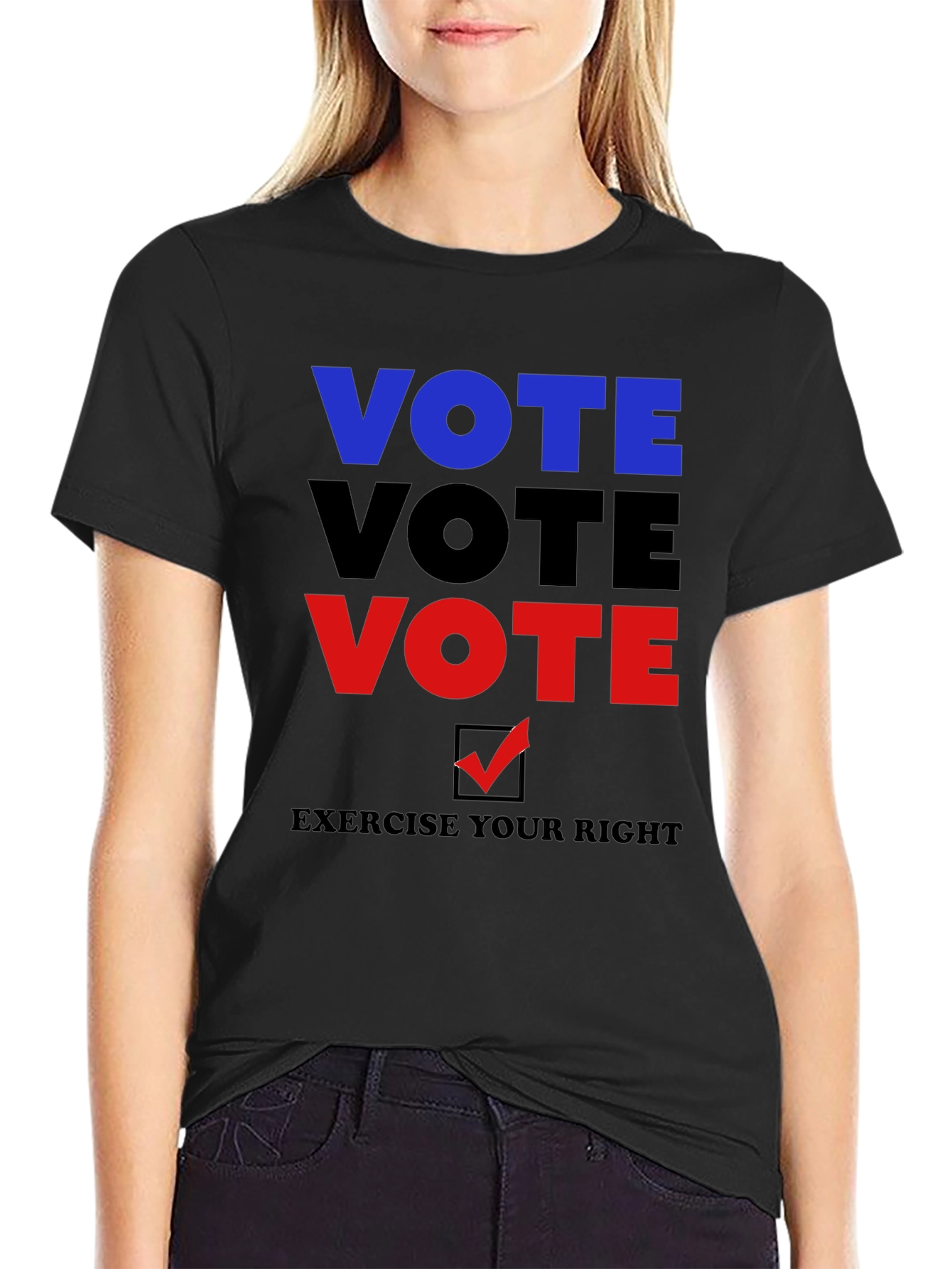 Vote Graphic Tee - Exercise Your Right!