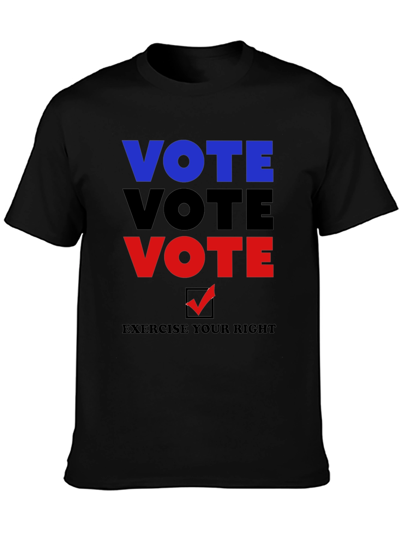 Vote Graphic Tee - Exercise Your Right!