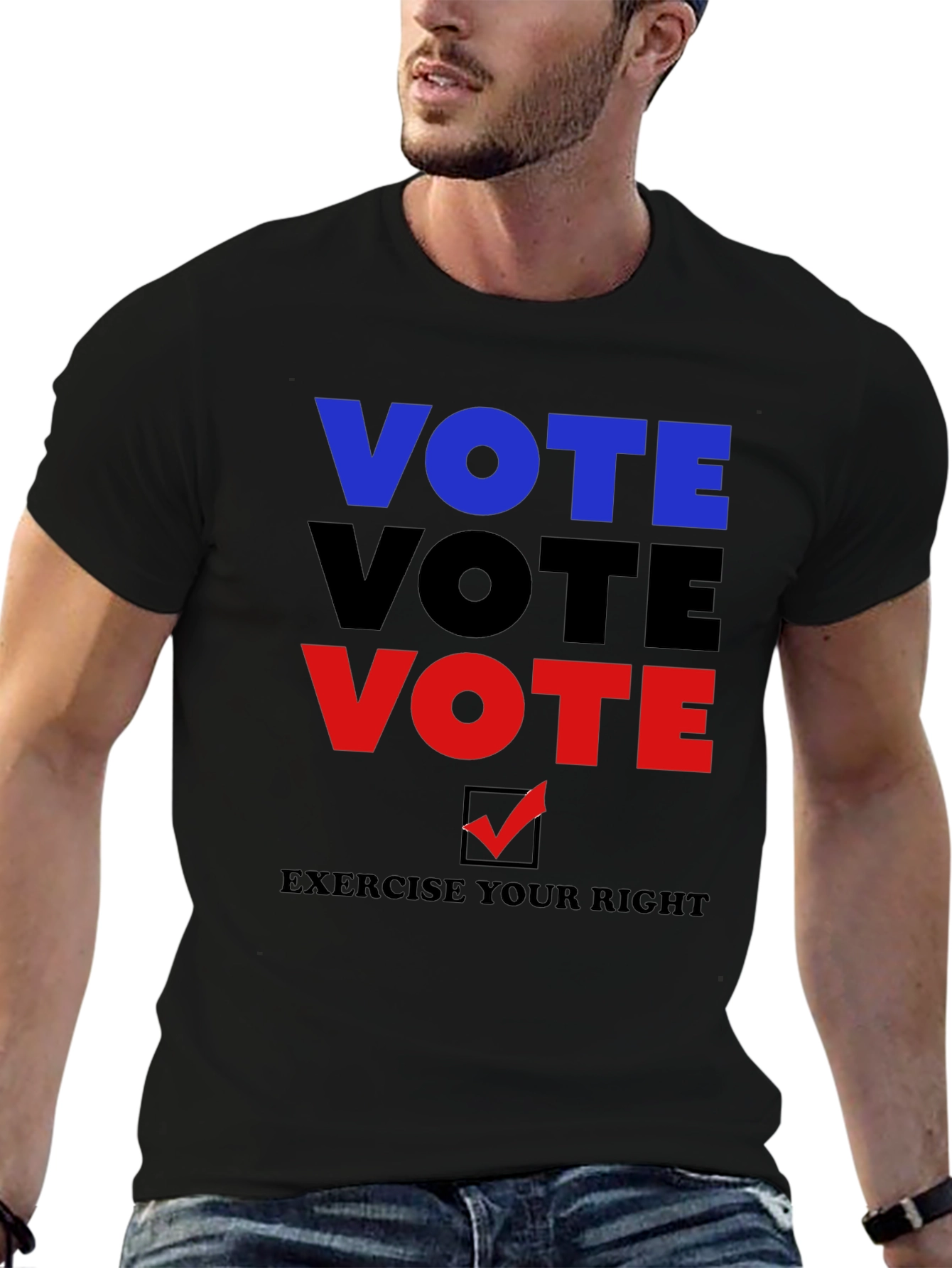 Vote Graphic Tee - Exercise Your Right!