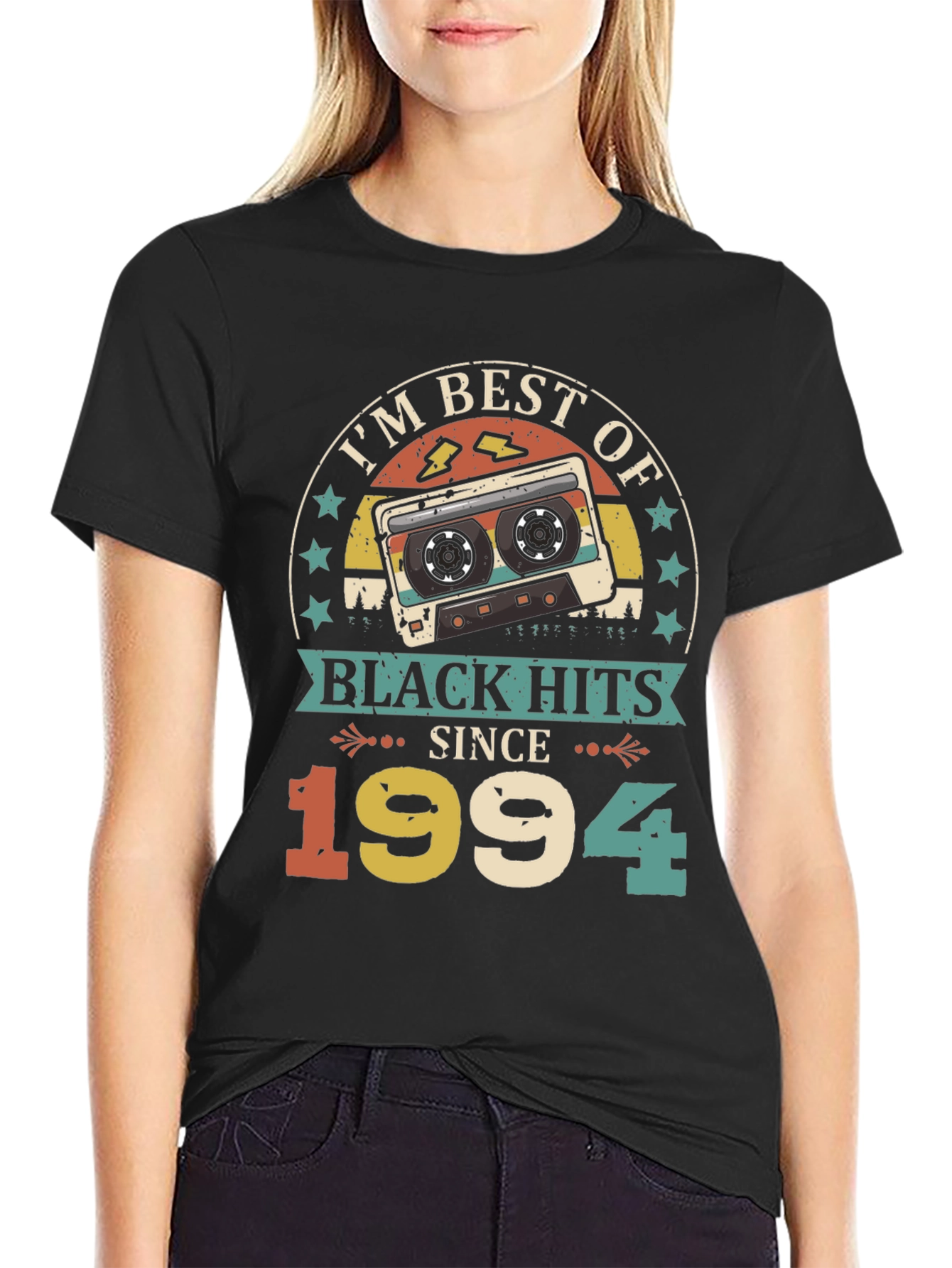 Best of Black Hits Since 1994 Retro Cassette T-Shirt