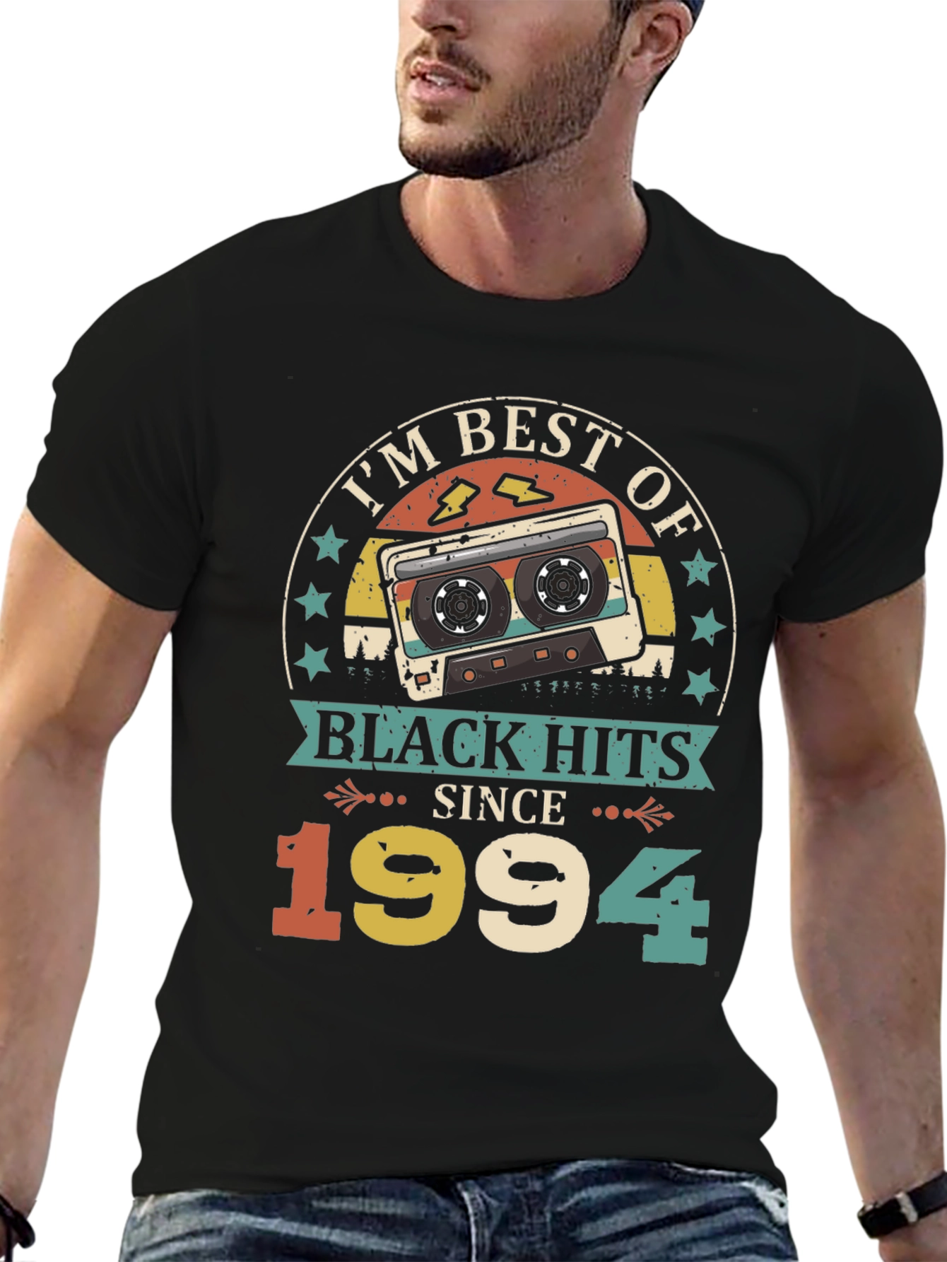 Best of Black Hits Since 1994 Retro Cassette T-Shirt