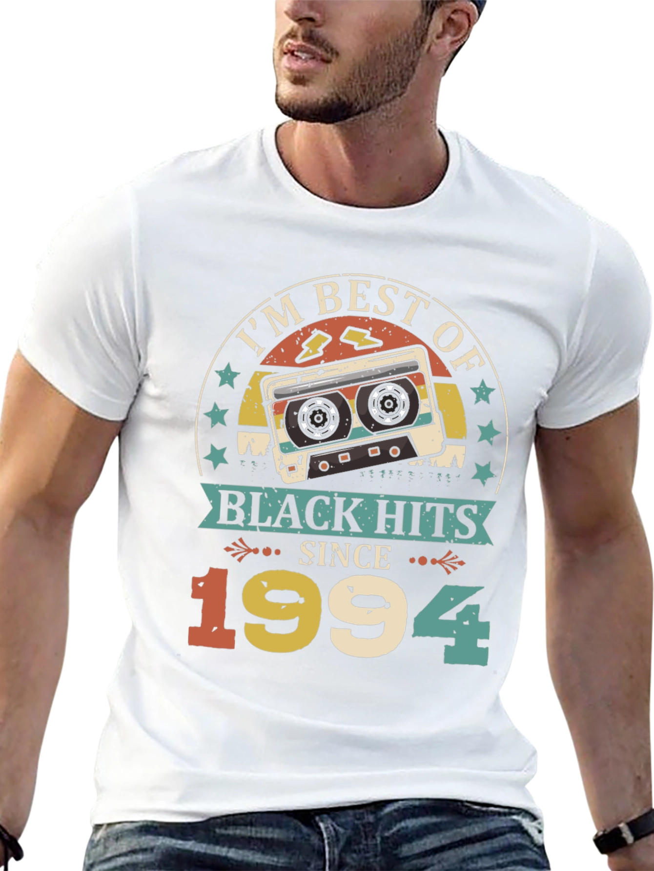 Best of Black Hits Since 1994 Retro Cassette T-Shirt