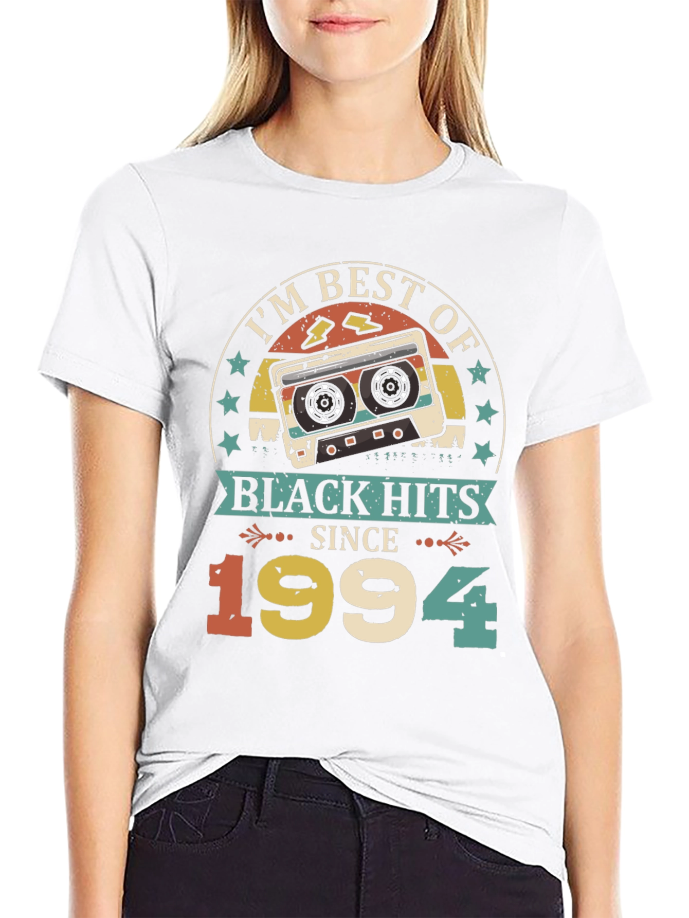Best of Black Hits Since 1994 Retro Cassette T-Shirt