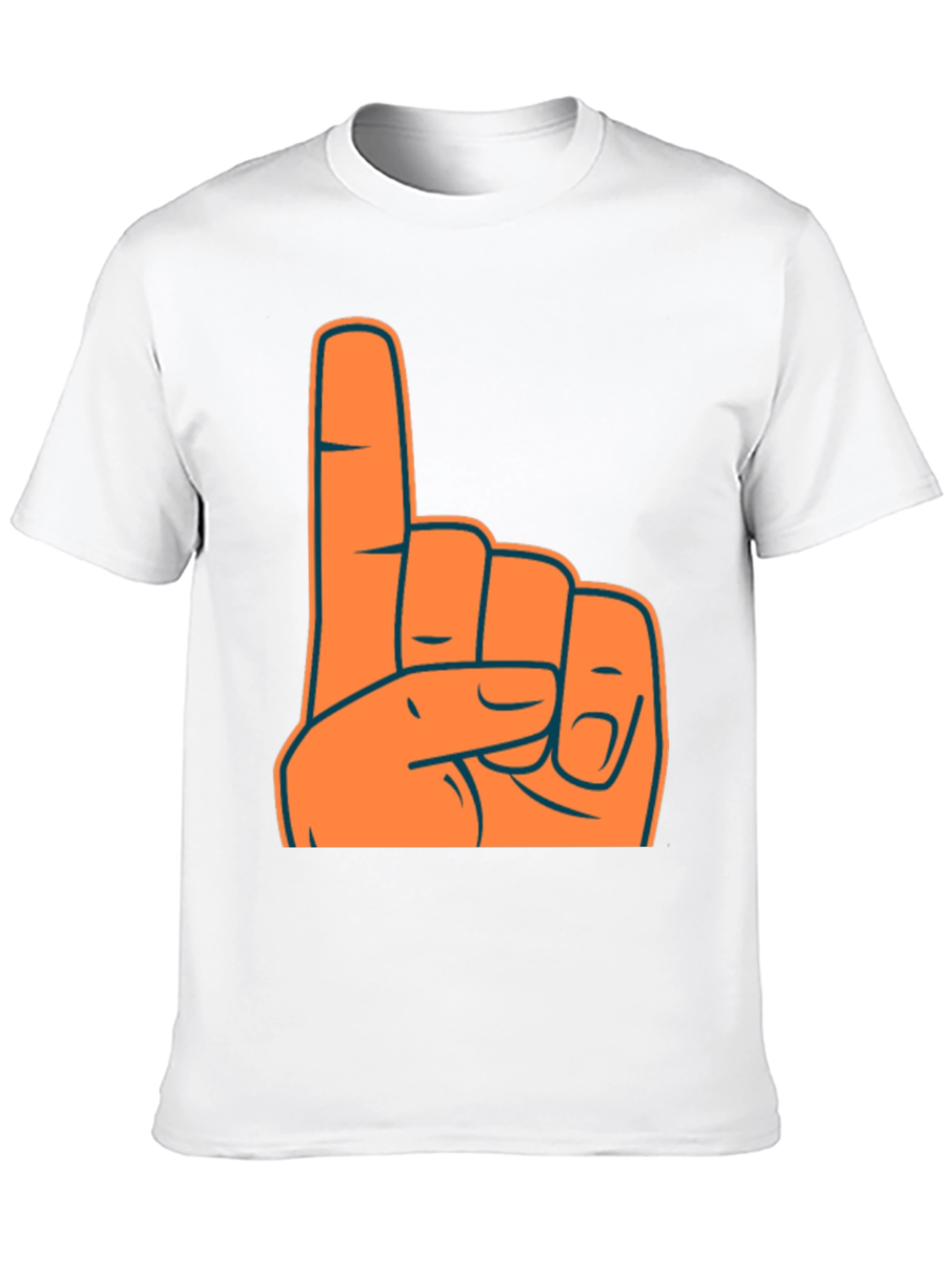 Foam Finger Number One Fan T-Shirt
