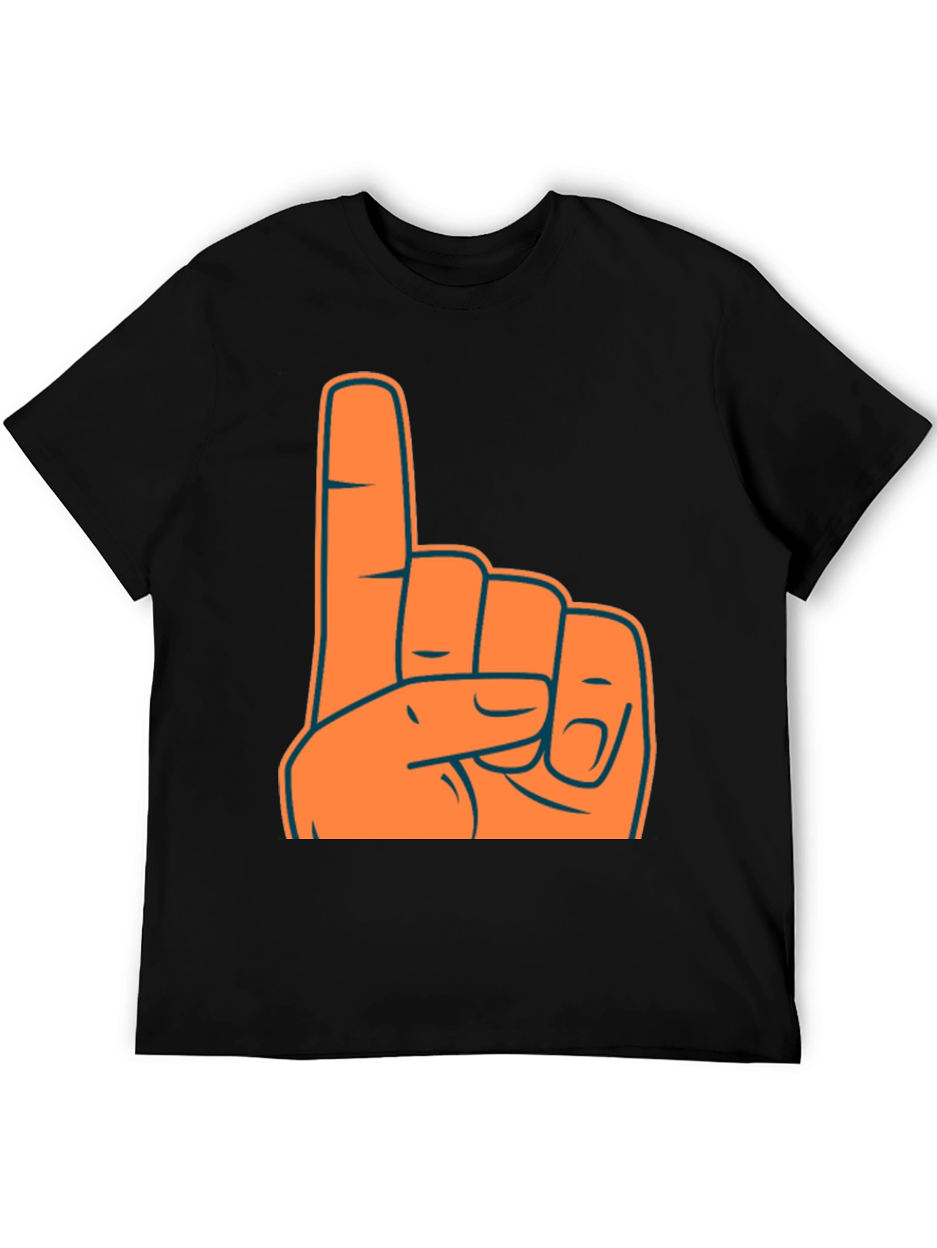 Foam Finger Number One Fan T-Shirt