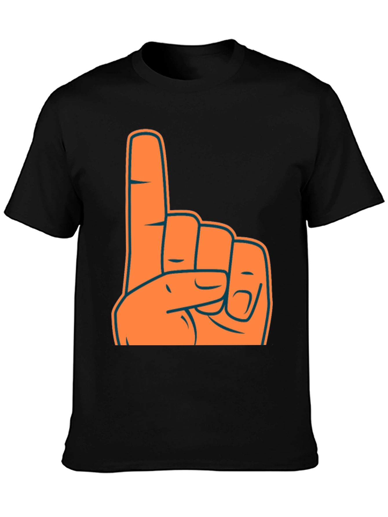 Foam Finger Number One Fan T-Shirt