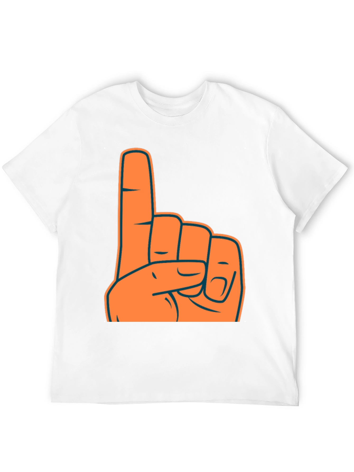Foam Finger Number One Fan T-Shirt
