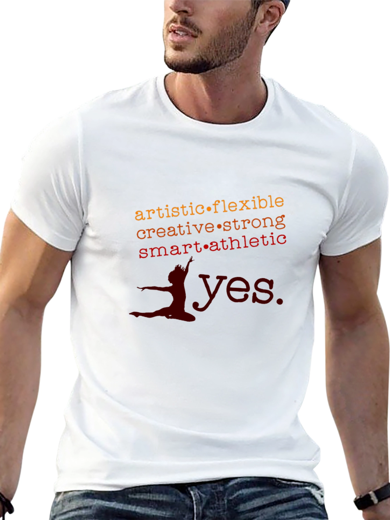 Artistic Flexible Graphic Tee