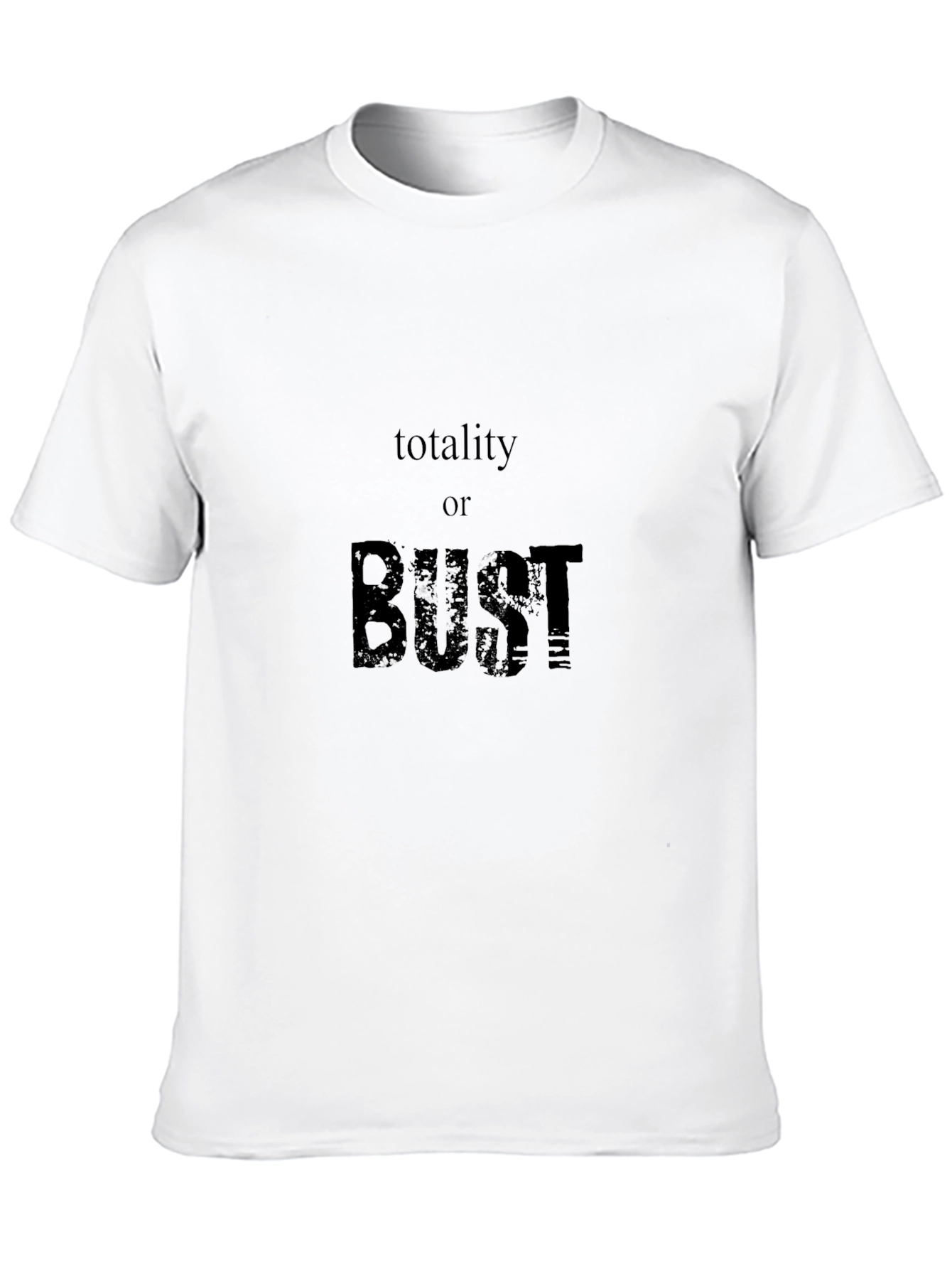Totality or Bust Graphic Tee - Black T-Shirt