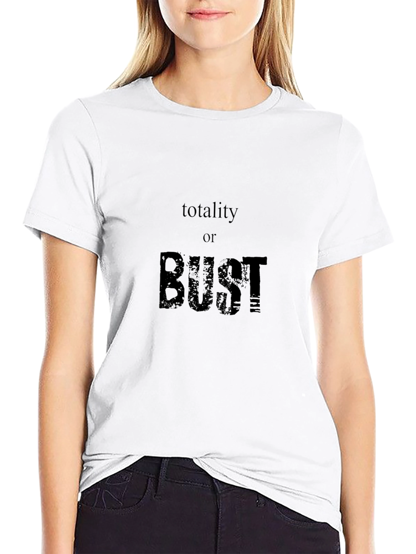 Totality or Bust Graphic Tee - Black T-Shirt