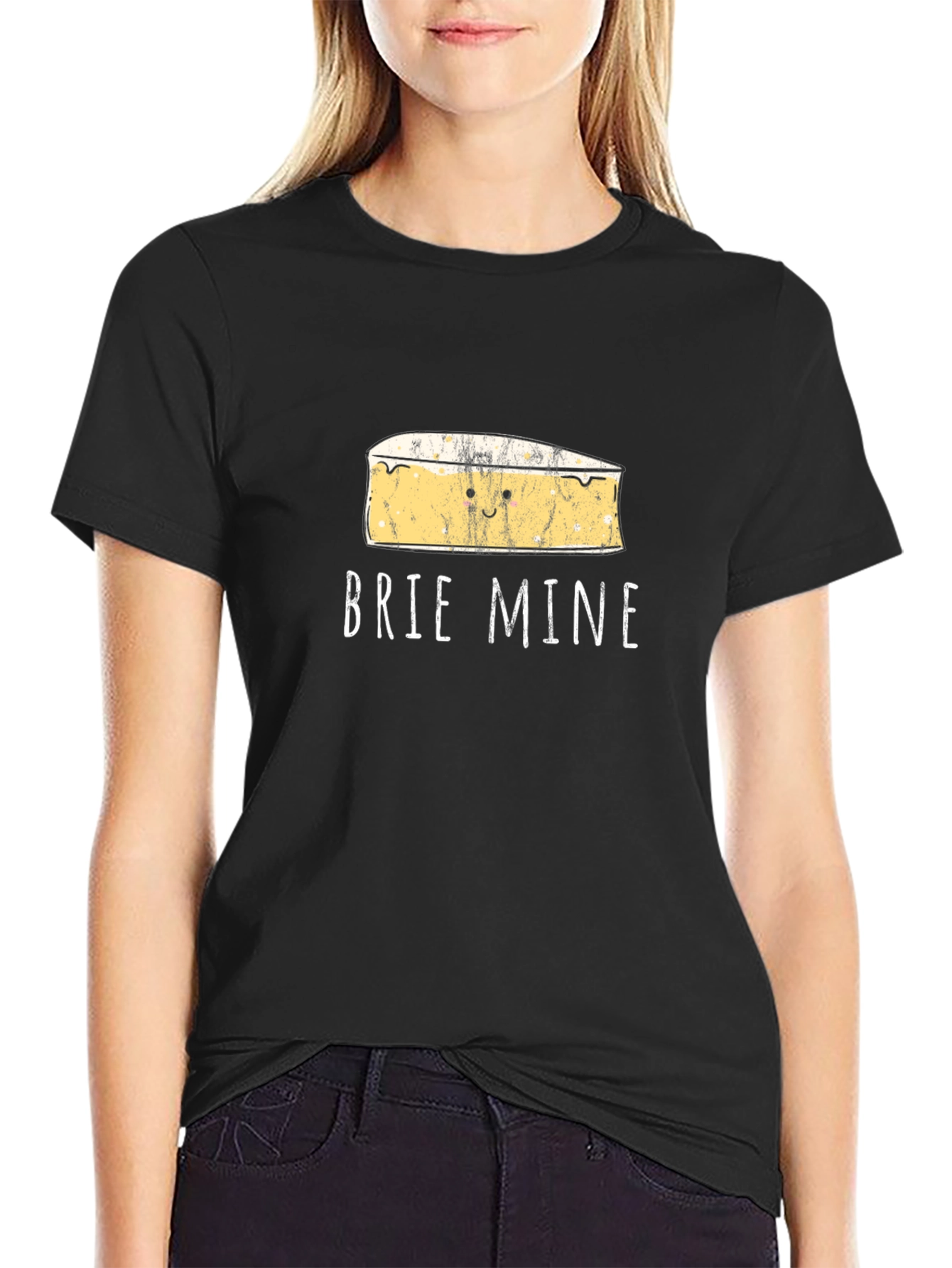 Brie Mine T-Shirt - Funny Cheese Lover Tee