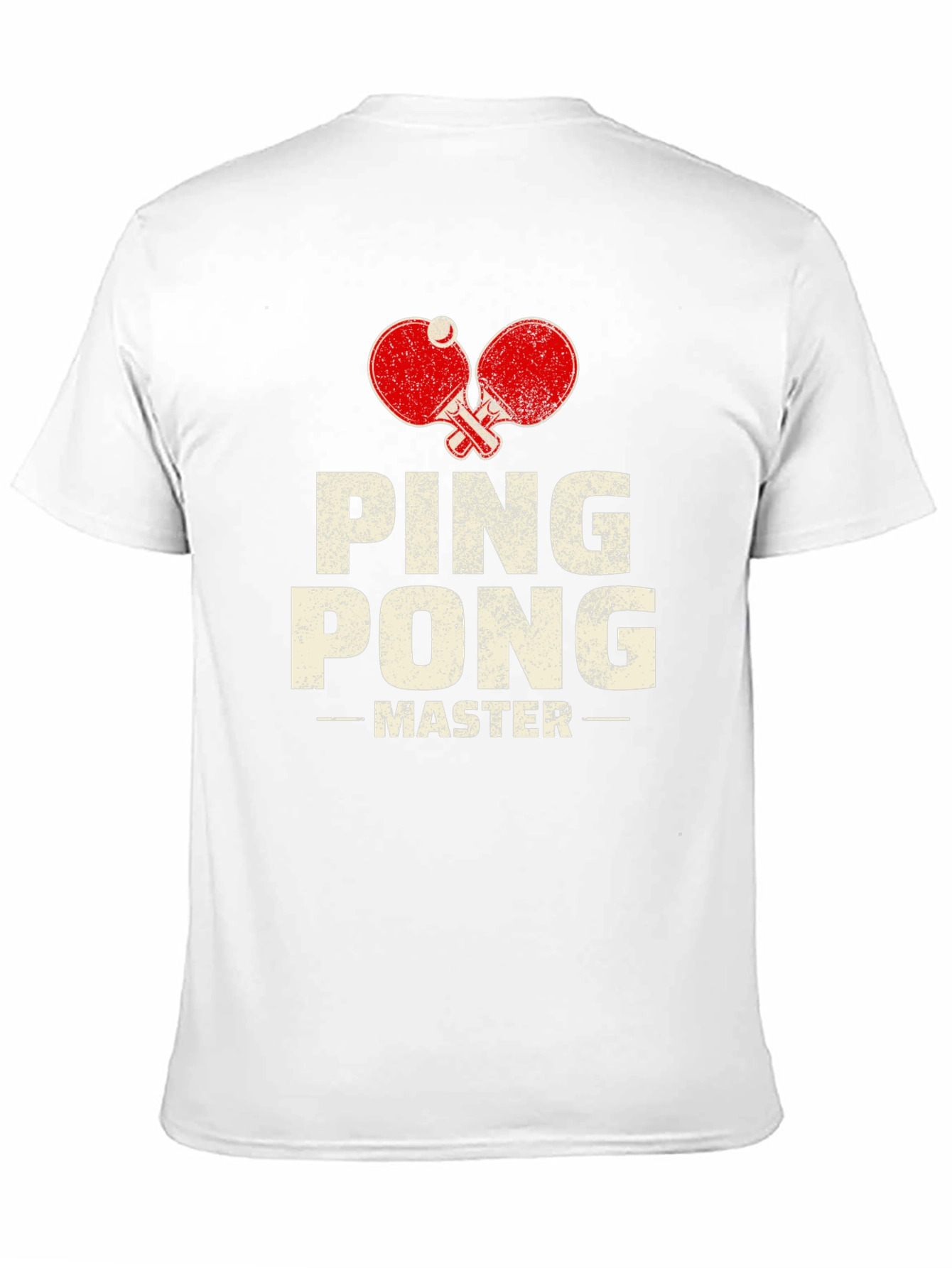 Ping Pong Master Black T-Shirt