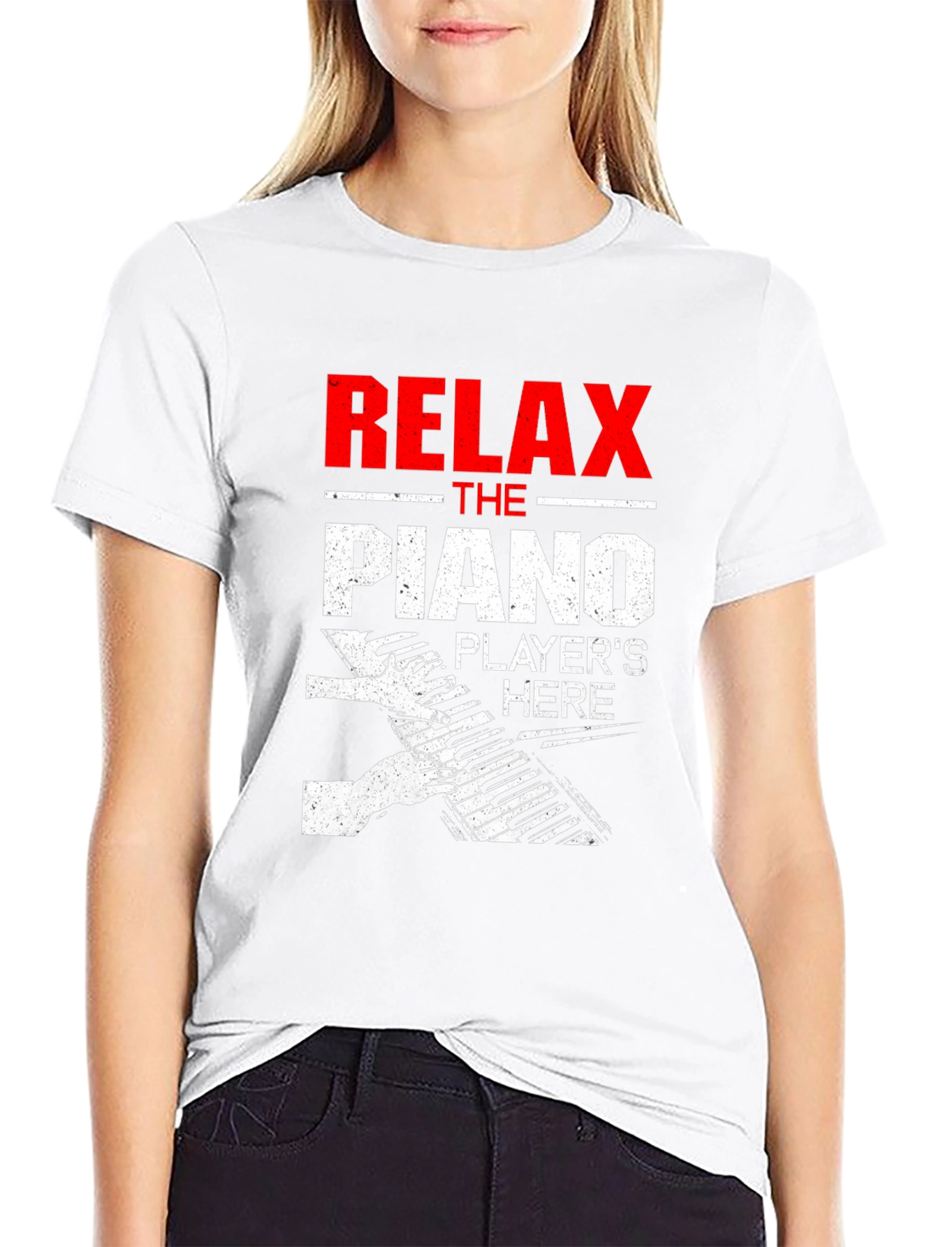Relax The Piano Players Here T-Shirt
