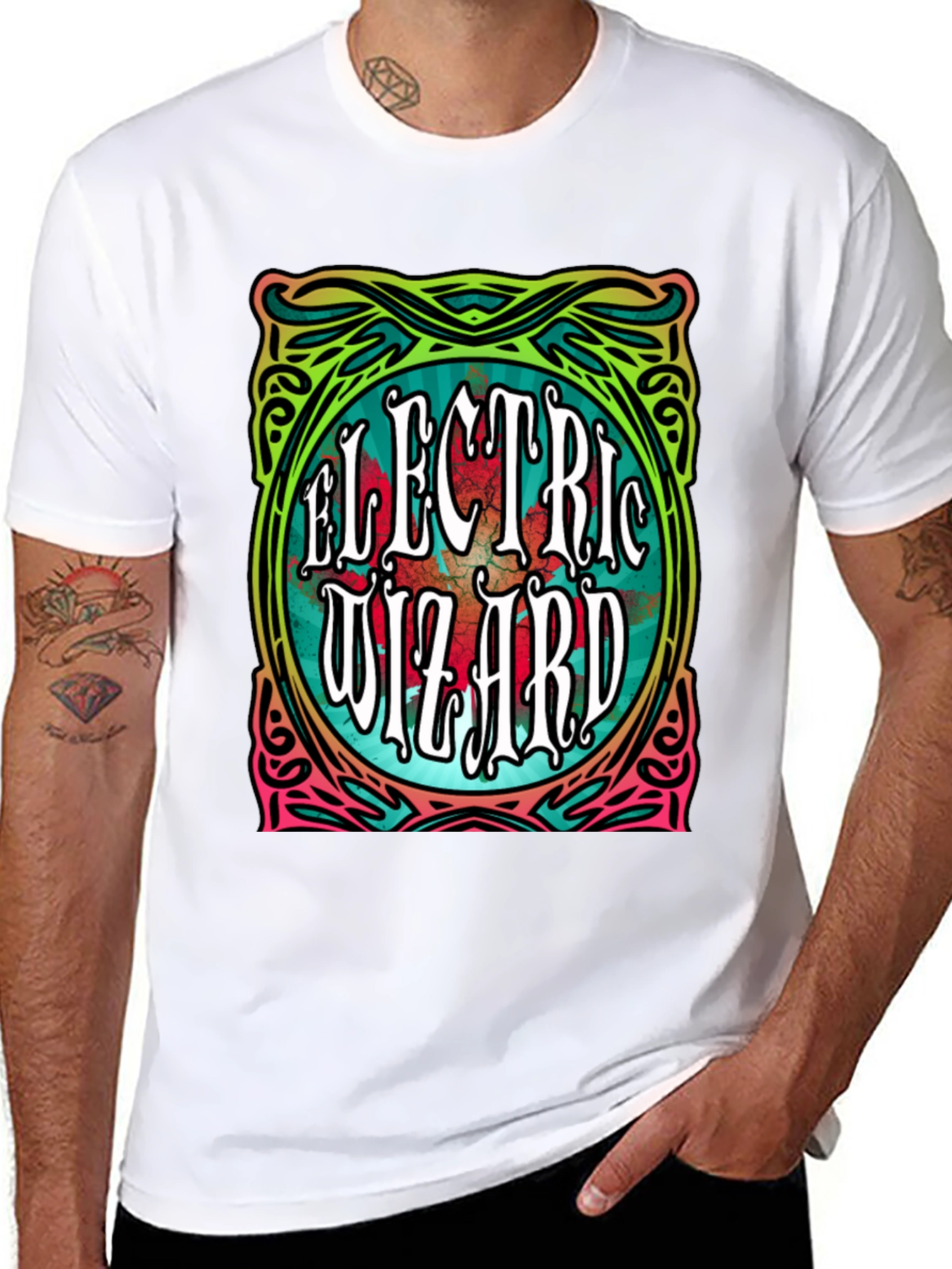 Electric Wizard Graphic Tee - Retro Band T-Shirt