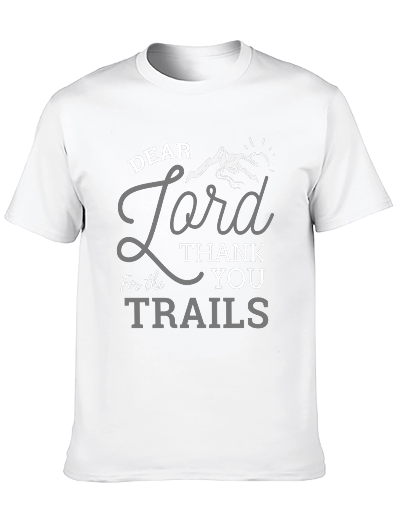Dear Lord Trails T-Shirt - Mountain Graphic Tee