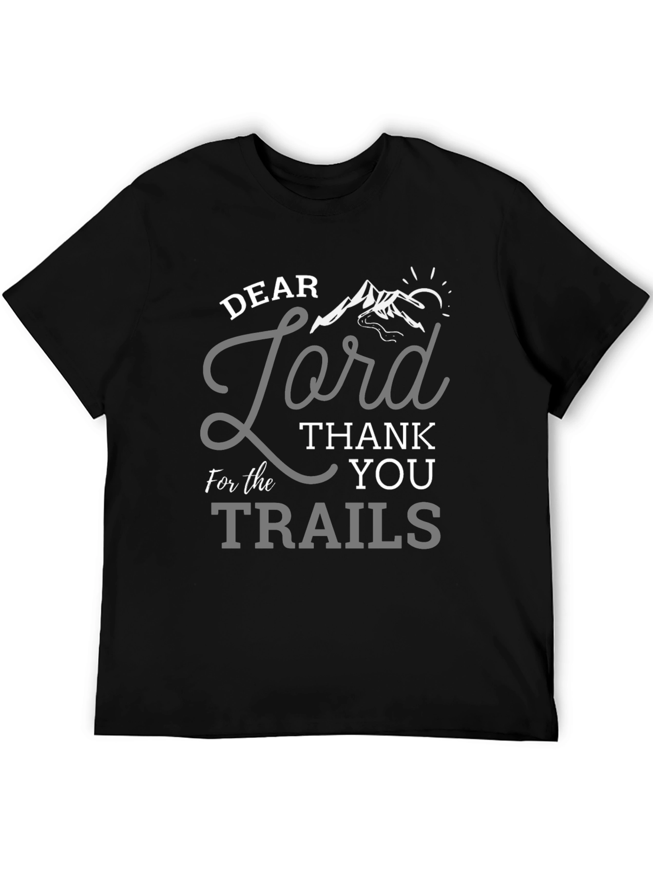 Dear Lord Trails T-Shirt - Mountain Graphic Tee