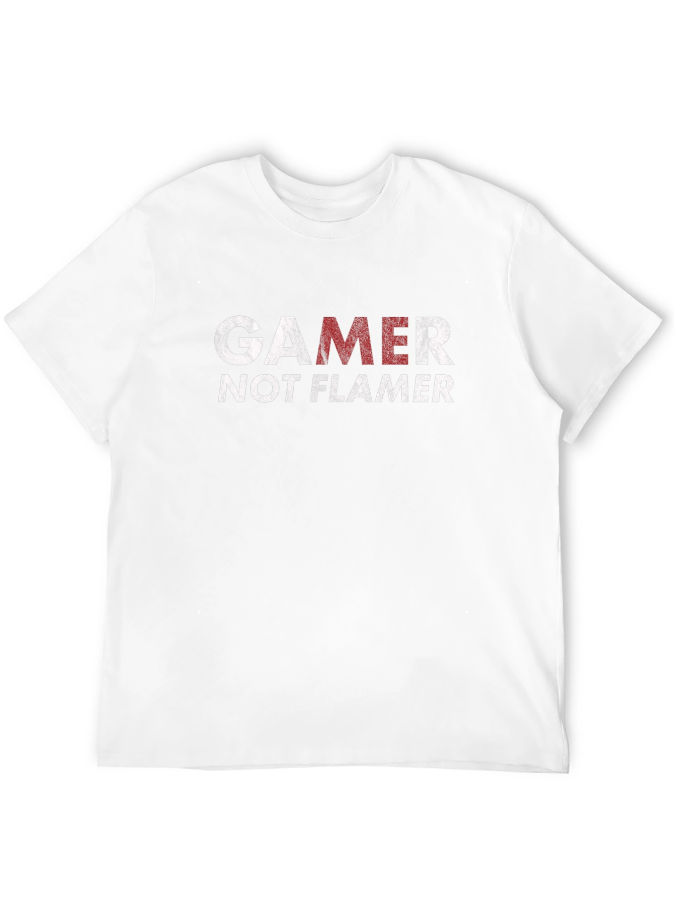 Gamer Not Flamer Graphic Tee - Black T-Shirt