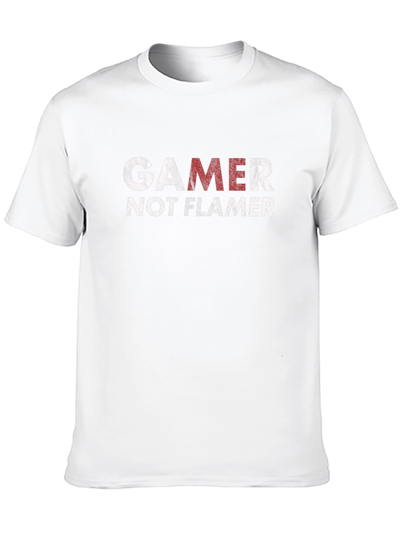 Gamer Not Flamer Graphic Tee - Black T-Shirt