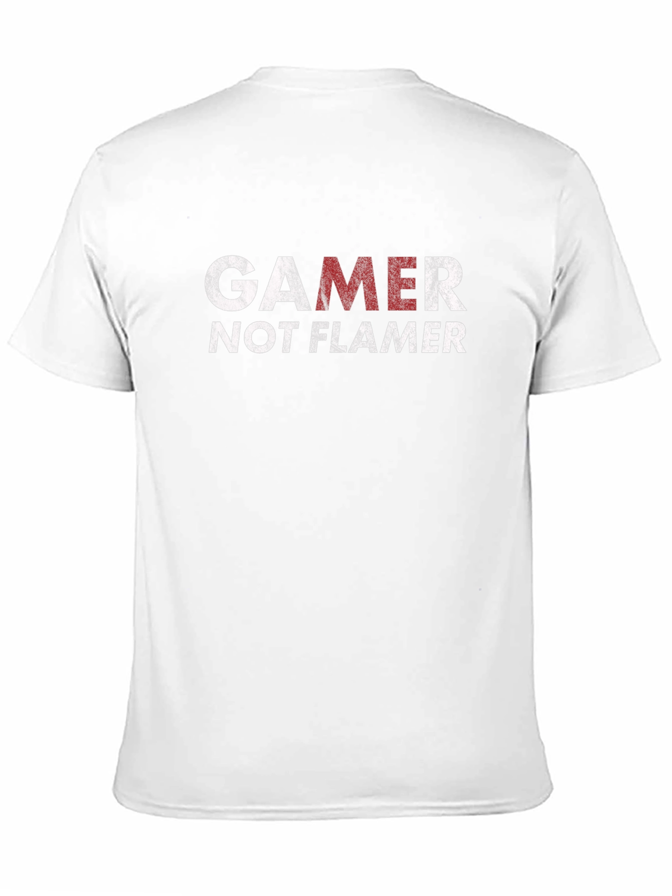 Gamer Not Flamer Graphic Tee - Black T-Shirt