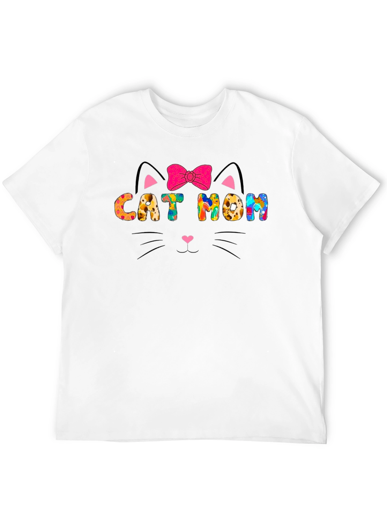 Cat Mom T-Shirt - Cute Cat Lover Tee