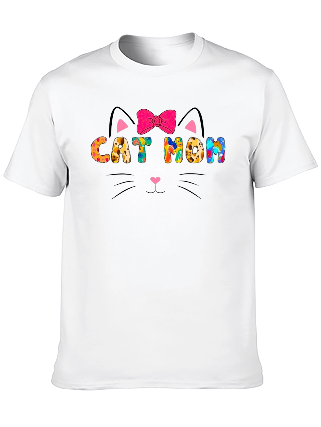 Cat Mom T-Shirt - Cute Cat Lover Tee