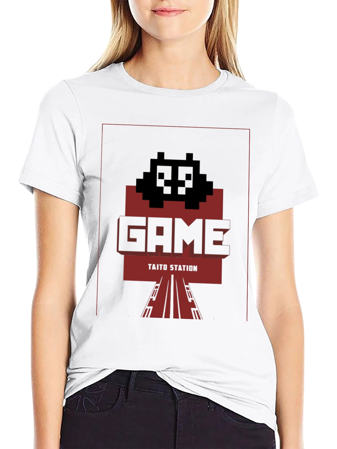 Retro Game Taito Station Graphic Tee