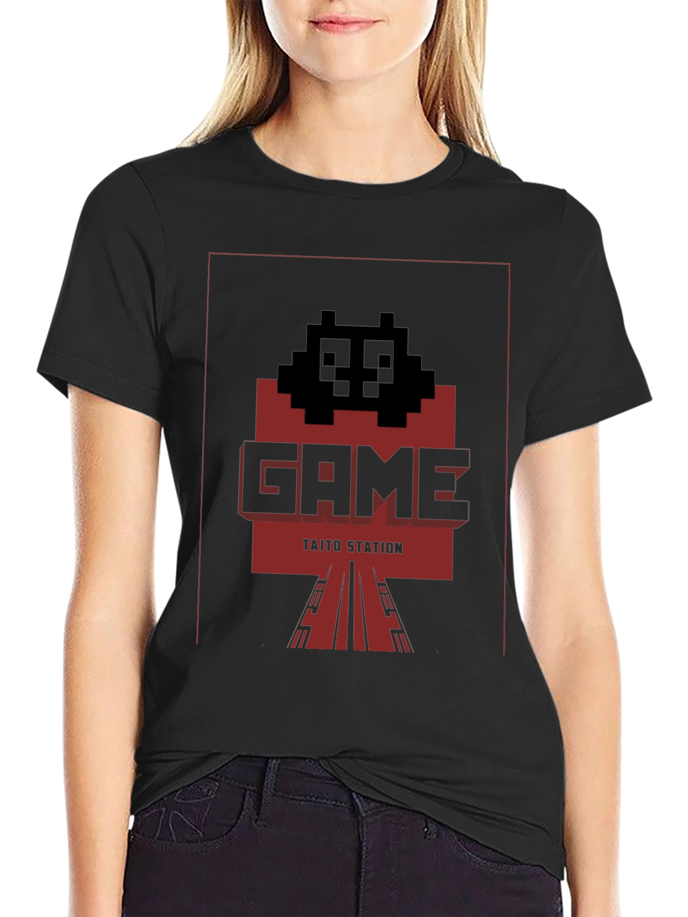 Retro Game Taito Station Graphic Tee