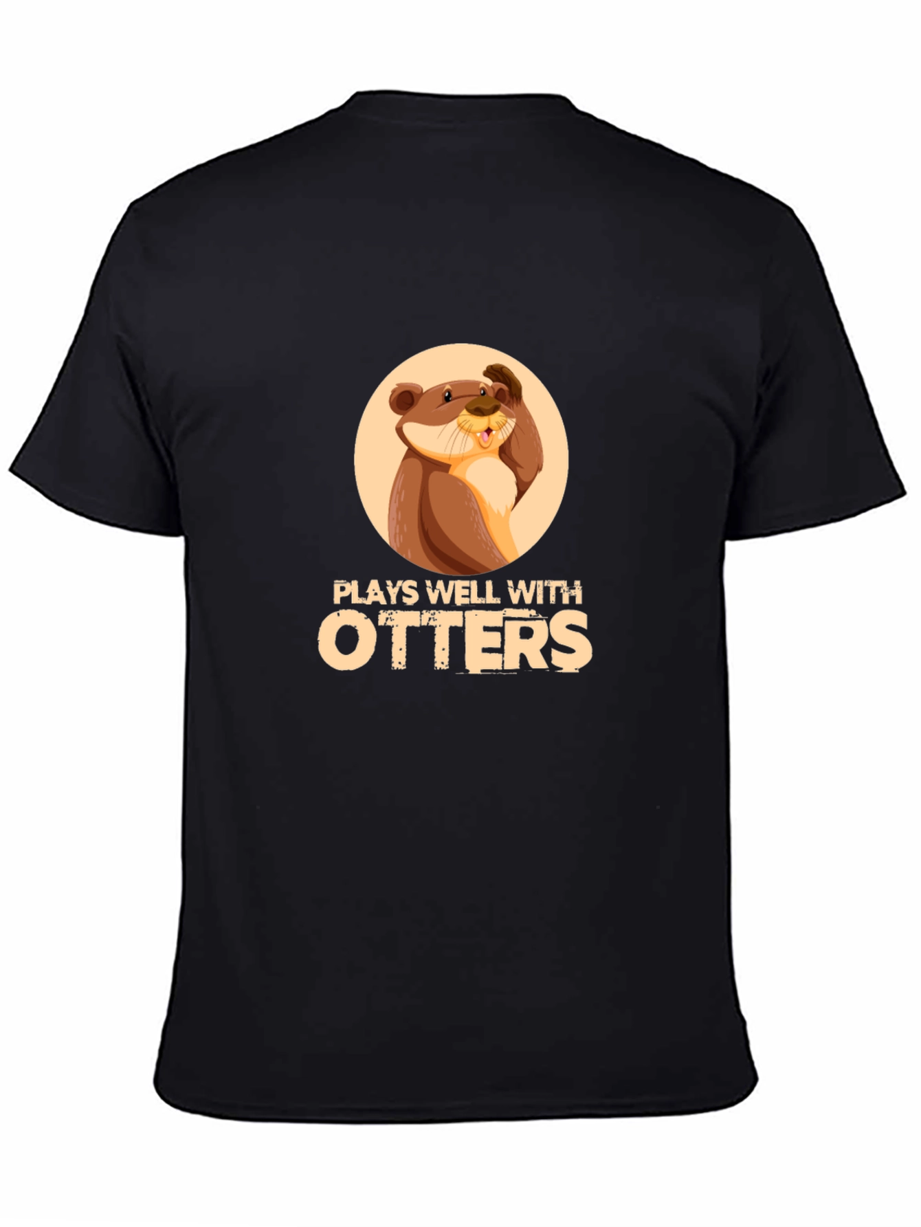 Plays Well with Otters T-Shirt