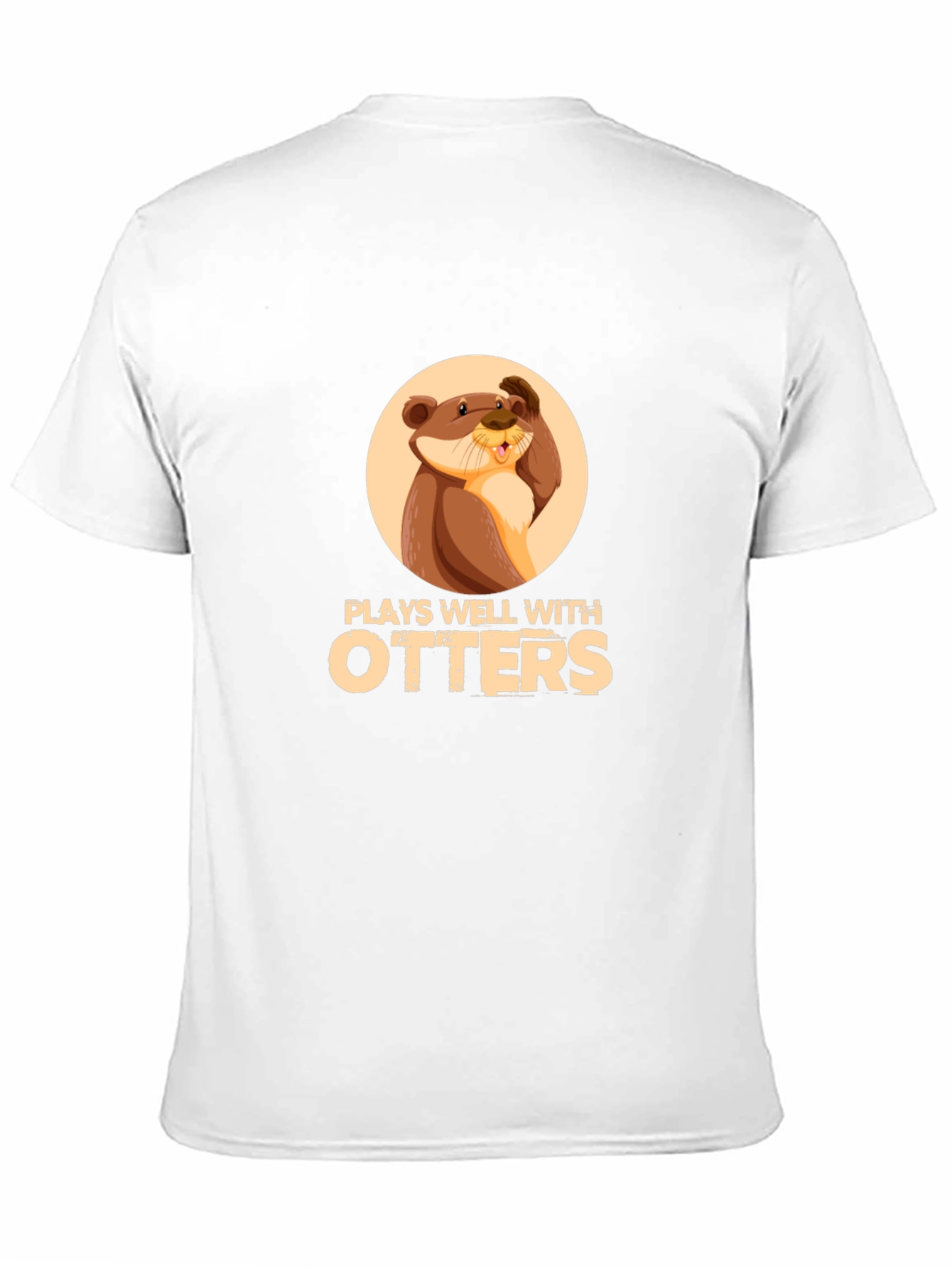 Plays Well with Otters T-Shirt
