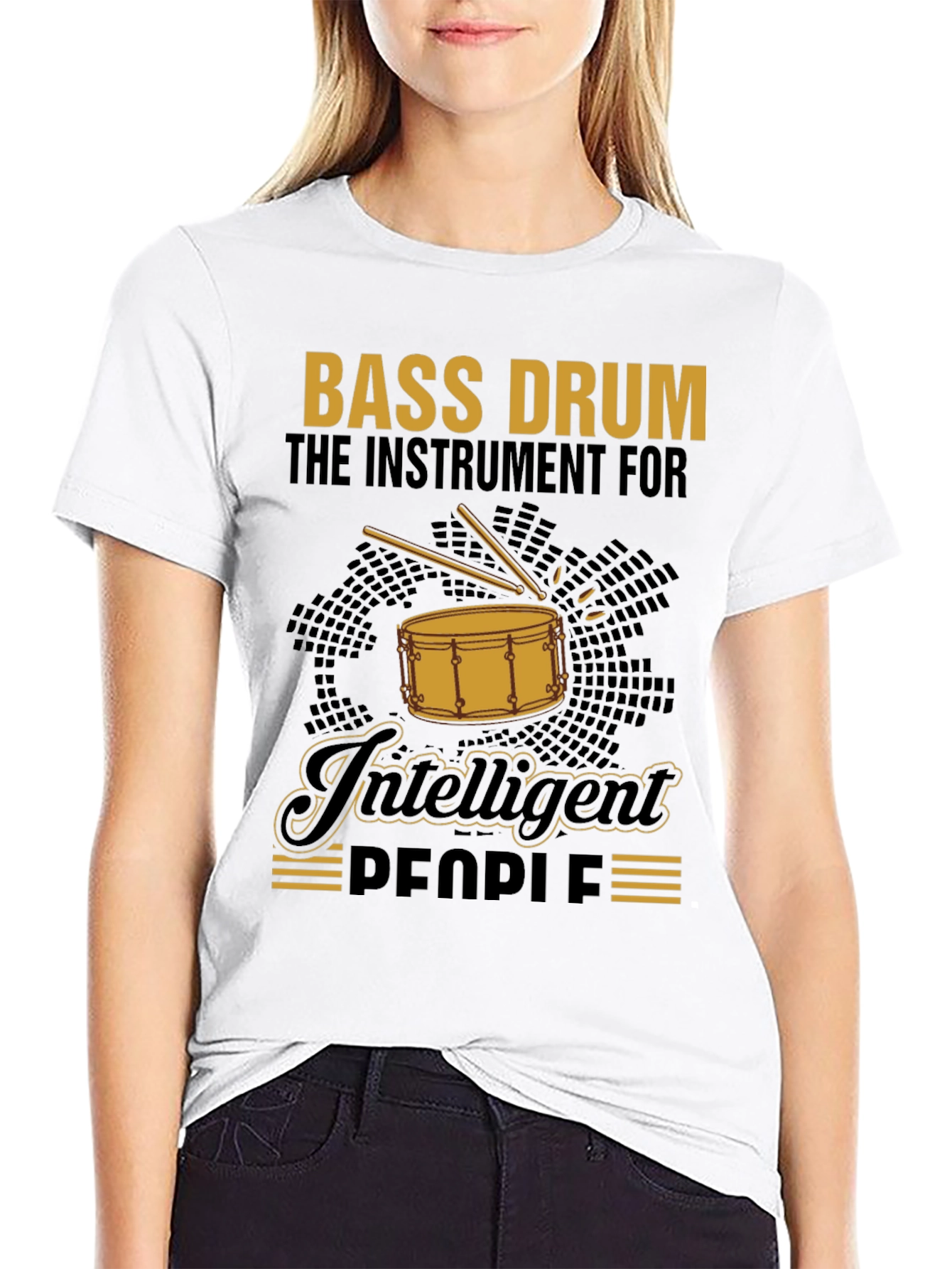Bass Drum Intelligent People T-Shirt