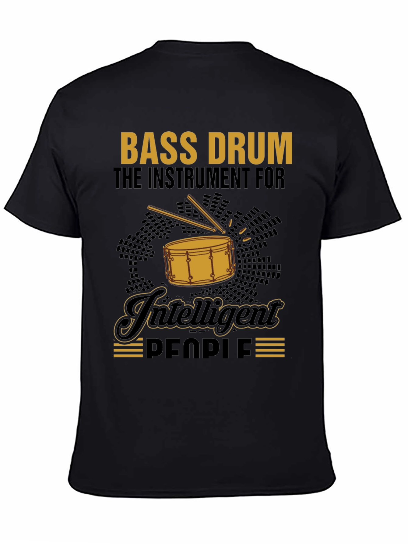 Bass Drum Intelligent People T-Shirt