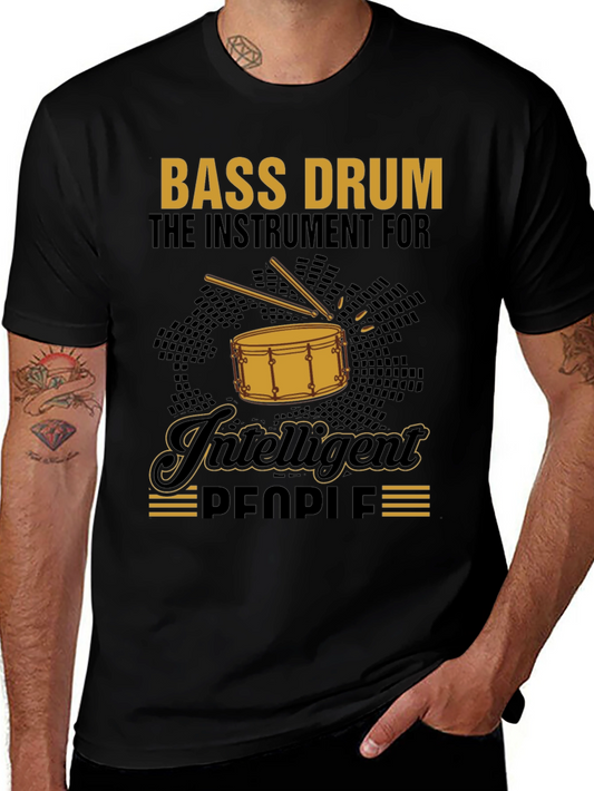 Bass Drum Intelligent People T-Shirt