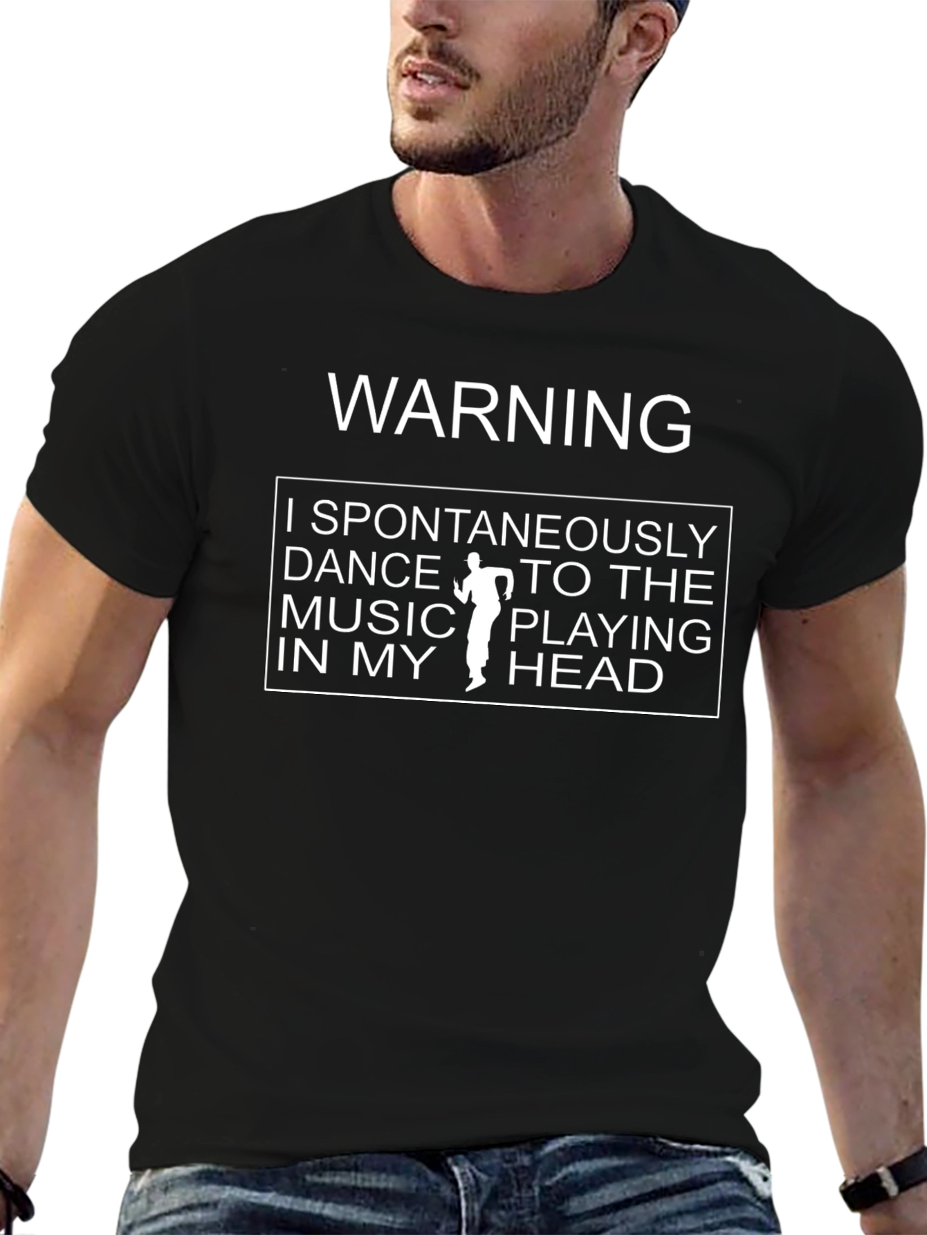 Warning: Spontaneous Dance Music T-Shirt