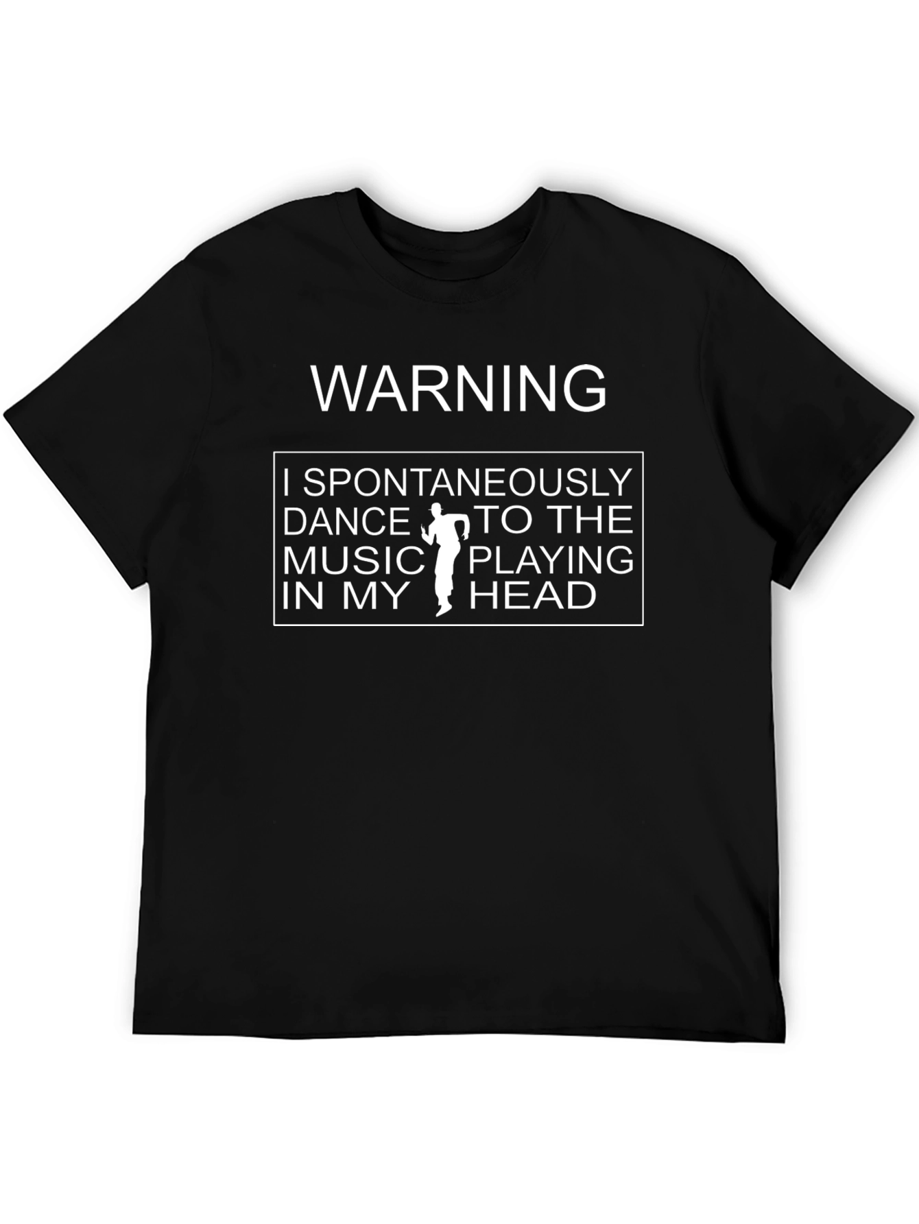 Warning: Spontaneous Dance Music T-Shirt
